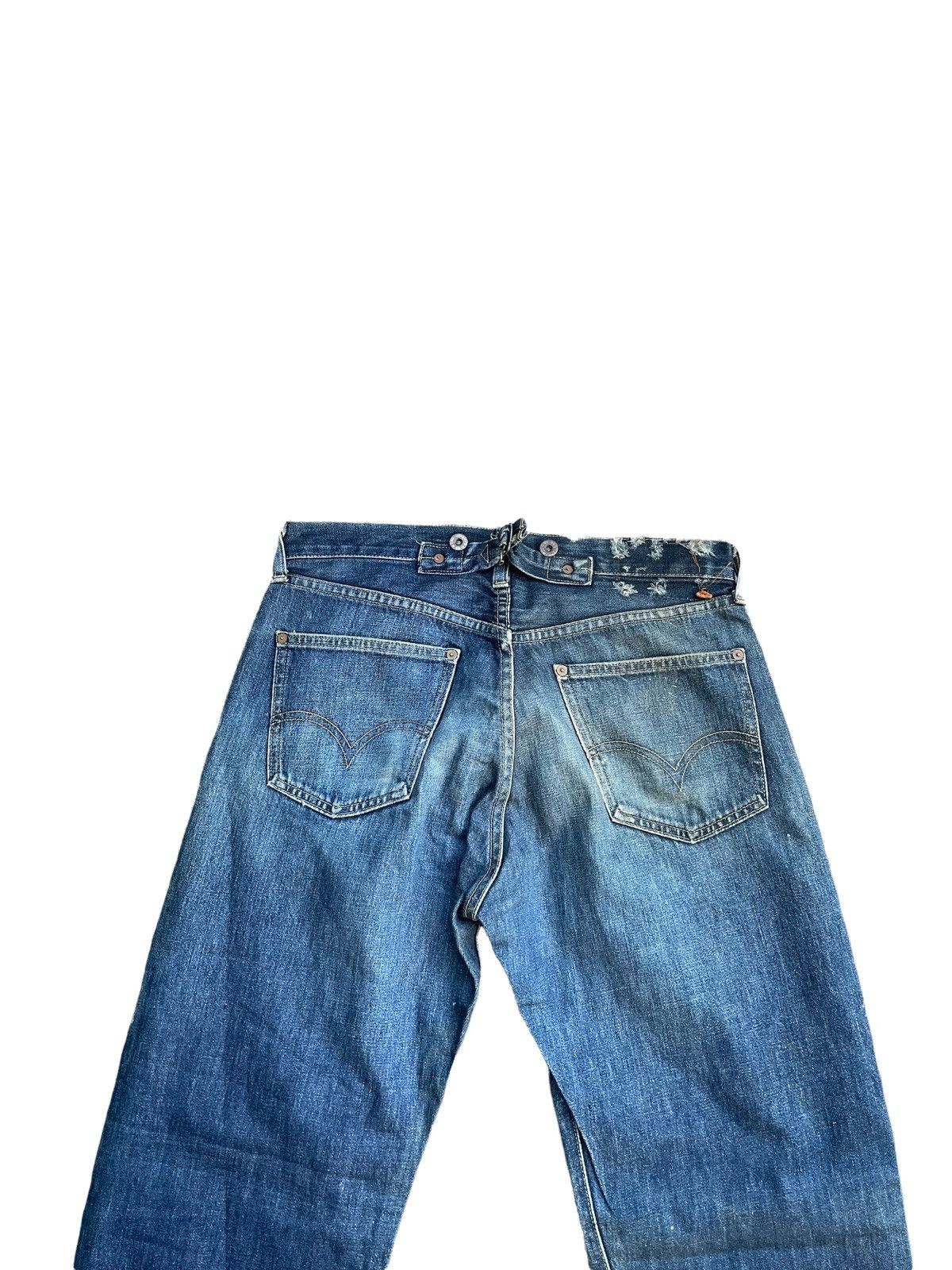 Levi's Vintage 1998 Levis S702XX E Selvedge Denim Size US 33 - 10 Thumbnail