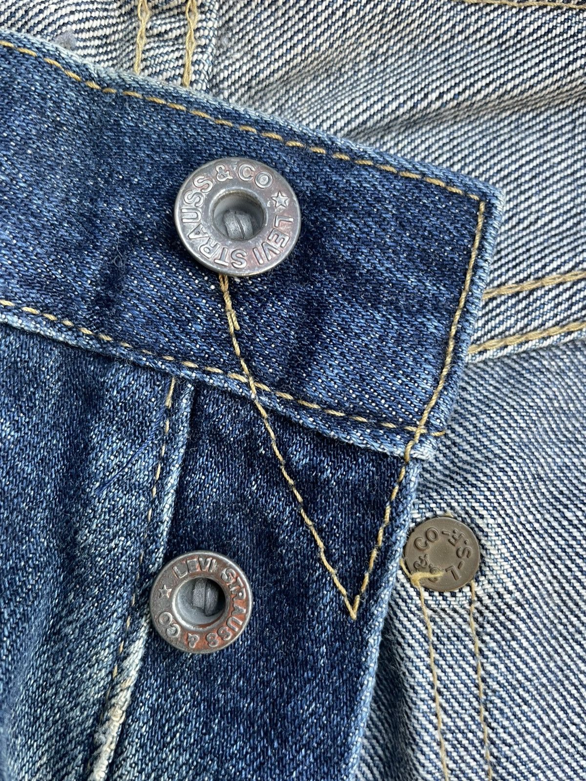 Levi's Vintage 1998 Levis S702XX E Selvedge Denim Size US 33 - 23 Thumbnail