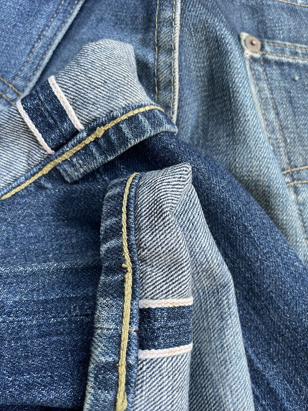 Levi's Vintage 1998 Levis S702XX E Selvedge Denim Size US 33 - 14 Thumbnail