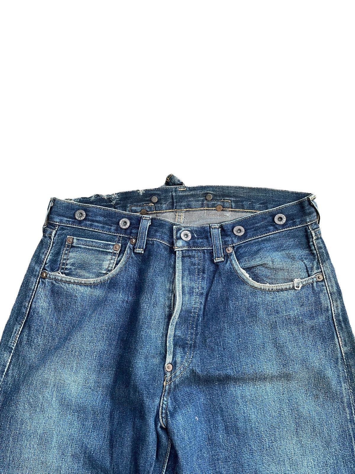 Levi's Vintage 1998 Levis S702XX E Selvedge Denim Size US 33 - 6 Thumbnail