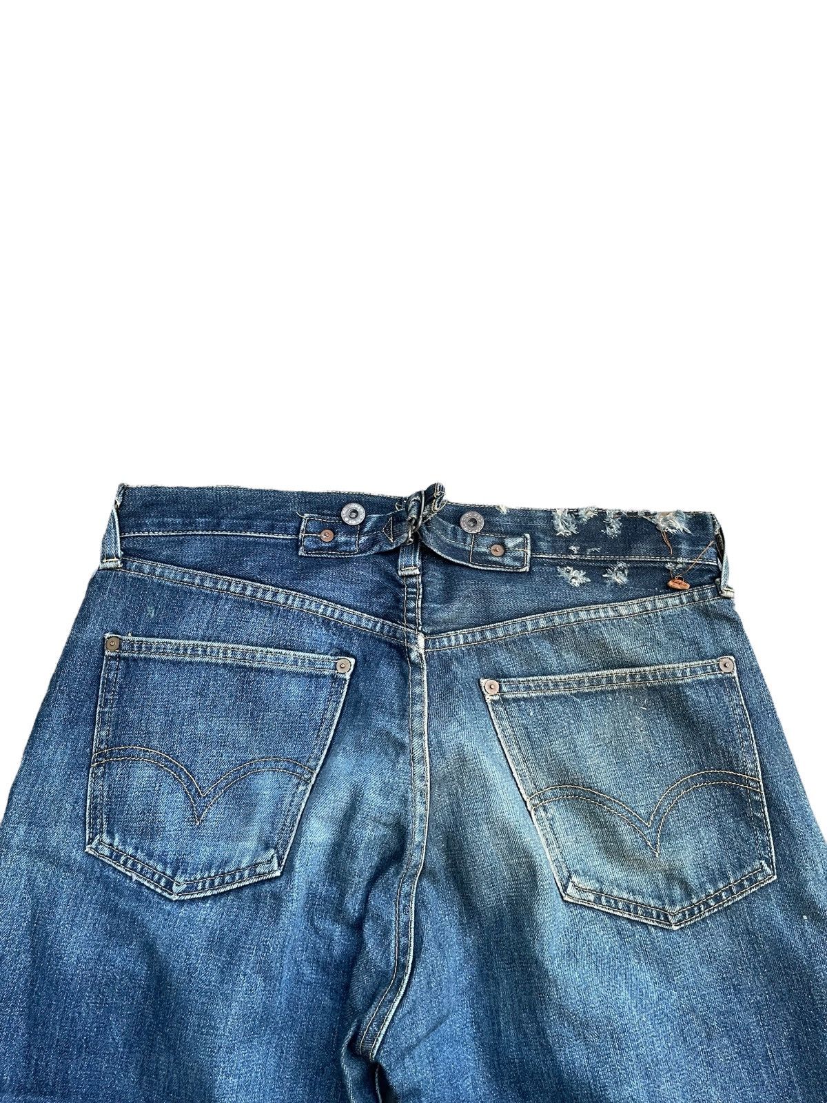 Levi's Vintage 1998 Levis S702XX E Selvedge Denim Size US 33 - 11 Thumbnail