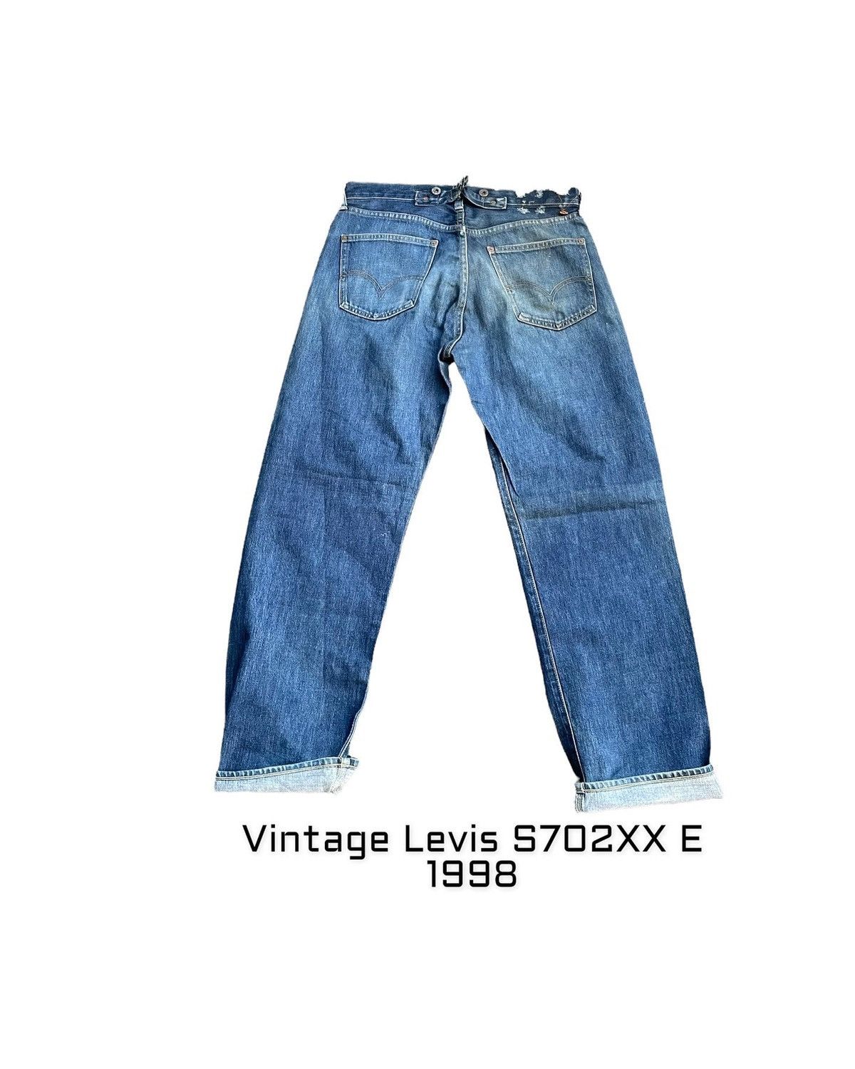 Levi's × Vintage Vintage 1998 Levis S702XX E Selvedge Denim