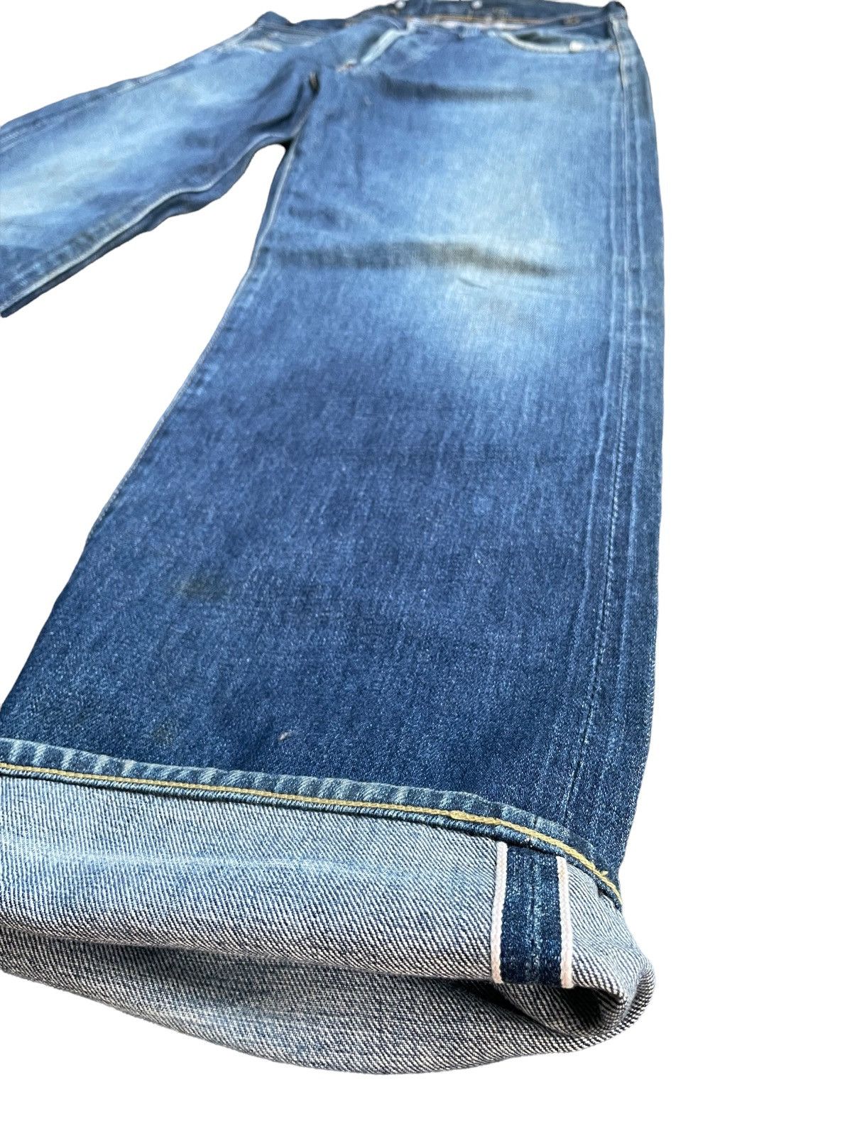 Levi's Vintage 1998 Levis S702XX E Selvedge Denim Size US 33 - 4 Thumbnail