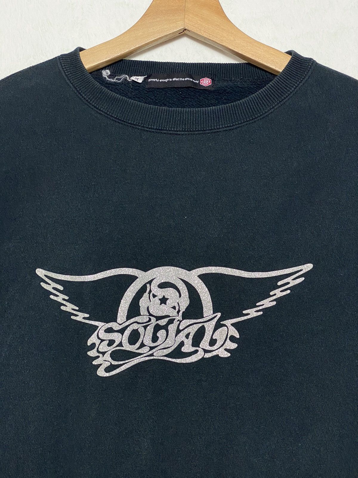 Japanese Brand Vintage Studies Social Aerosmith Band Crewneck Travis Scott Size US L / EU 52-54 / 3 - 1 Thumbnail