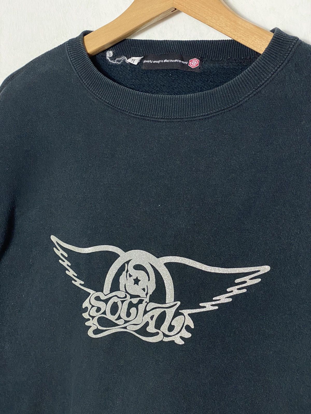 Japanese Brand Vintage Studies Social Aerosmith Band Crewneck Travis Scott Size US L / EU 52-54 / 3 - 3 Thumbnail