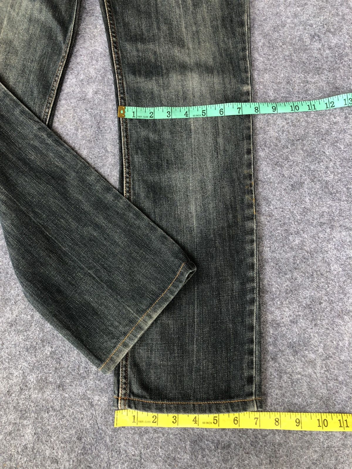Gucci CYBER24‼️Vintage’Y2k🔥GUCCI🔥Light Washed Denim Jeans Size US 31 - 8 Thumbnail