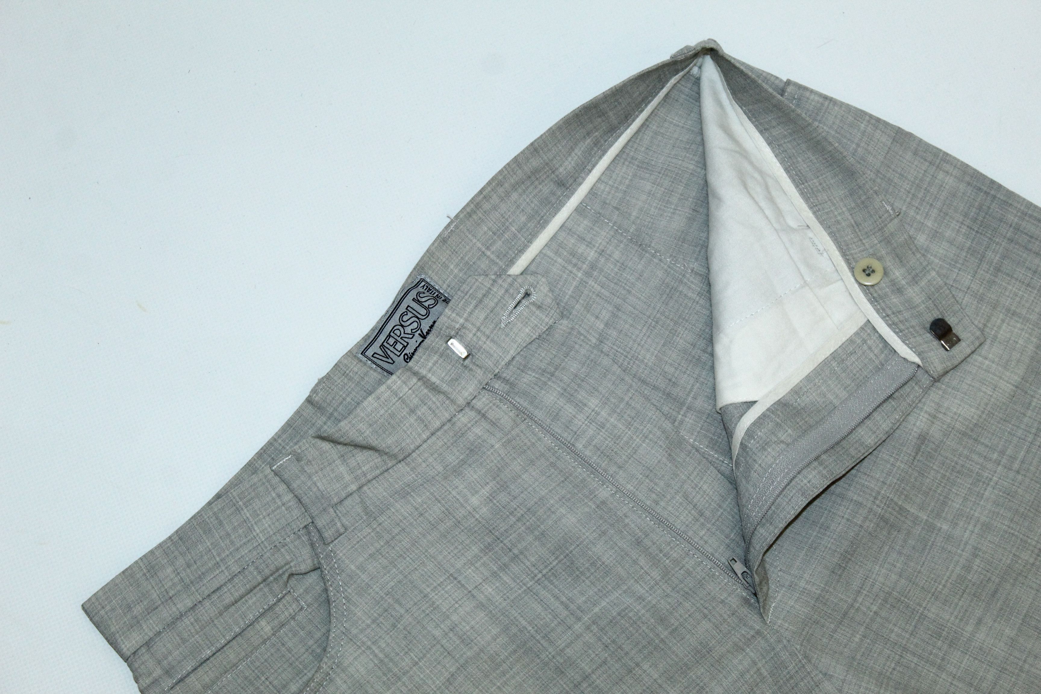 Versus Versace VTG Earlier Versus Gianni Versace pure virgin wool trousers Size US 32 / EU 48 - 7 Thumbnail