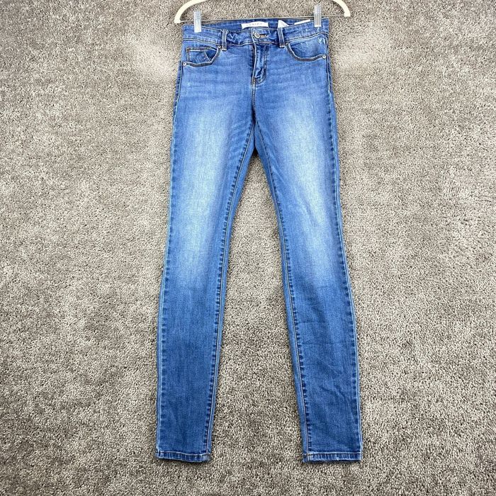 Vintage Eunina Lauren Mid Rise Skinny Jeans Women's 5 Regular Blue ...