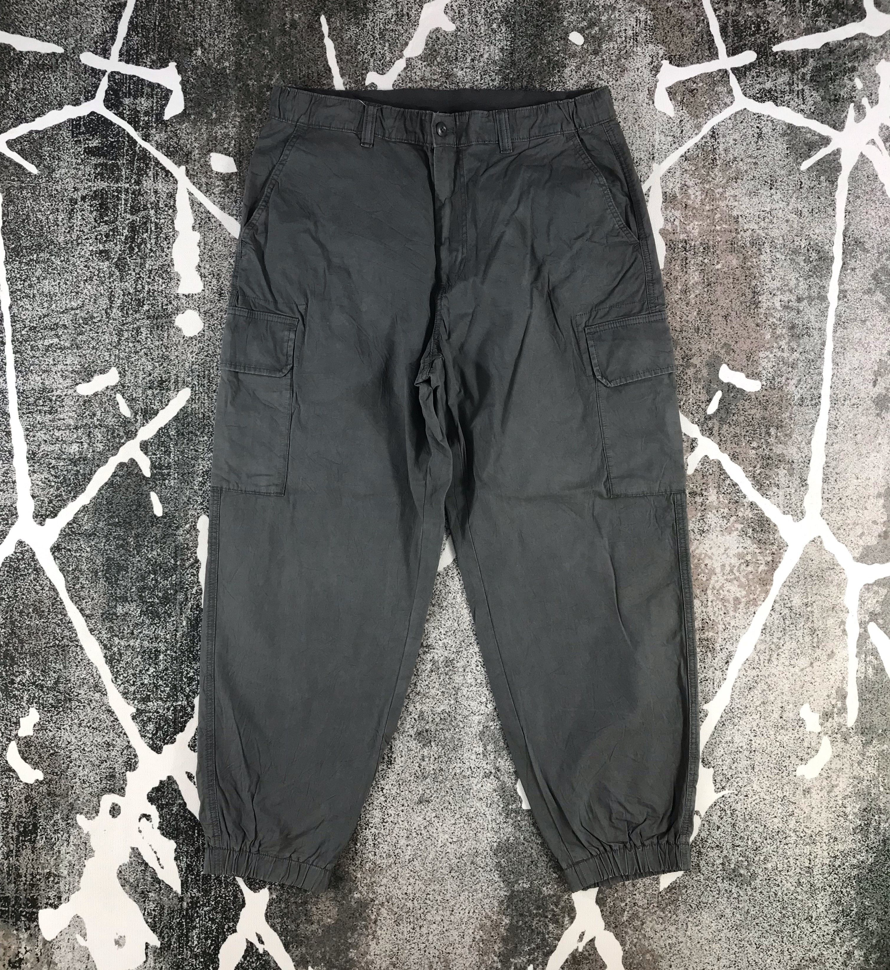 Uniqlo Japanese Cargo Pants Multi Pocket Jogger Trousers