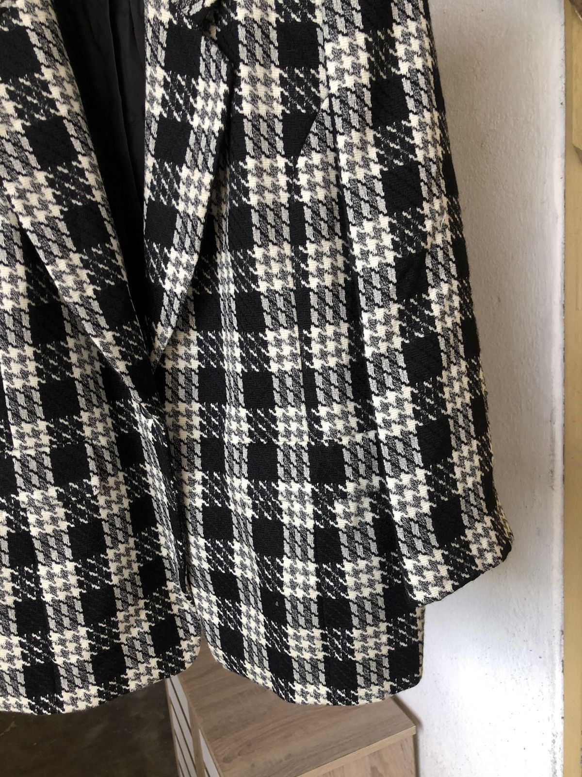 Vintage Vintage Remalon Houndstooth Single Breasted Blazer Jackets Size US L / EU 52-54 / 3 - 7 Thumbnail