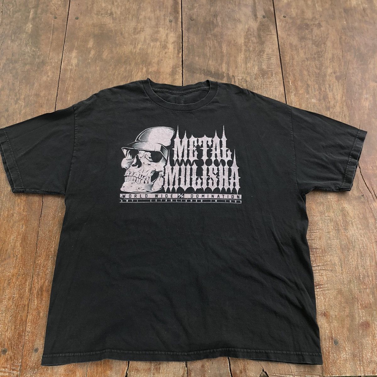 Metal Mulisha Vintage Thrashed Faded Metal Mulisha T Shirt Size US XL / EU 56 / 4 - 2 Thumbnail