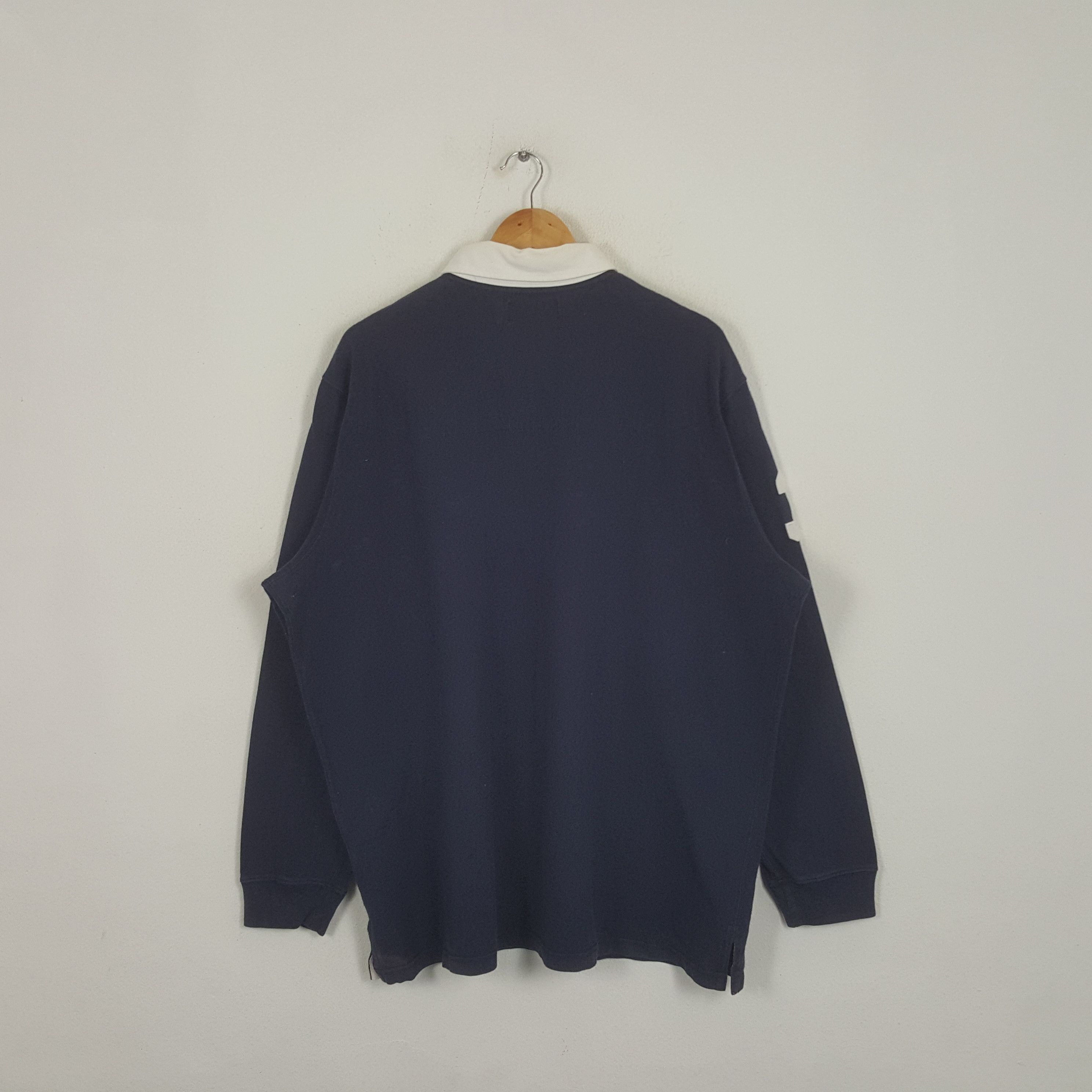 Polo Ralph Lauren × Rugby Ralph Lauren × Vintage Vintage Polo by Ralph Lauren Streetwear Rugby Polo Shirt Size US XXL / EU 58 / 5 - 3 Thumbnail