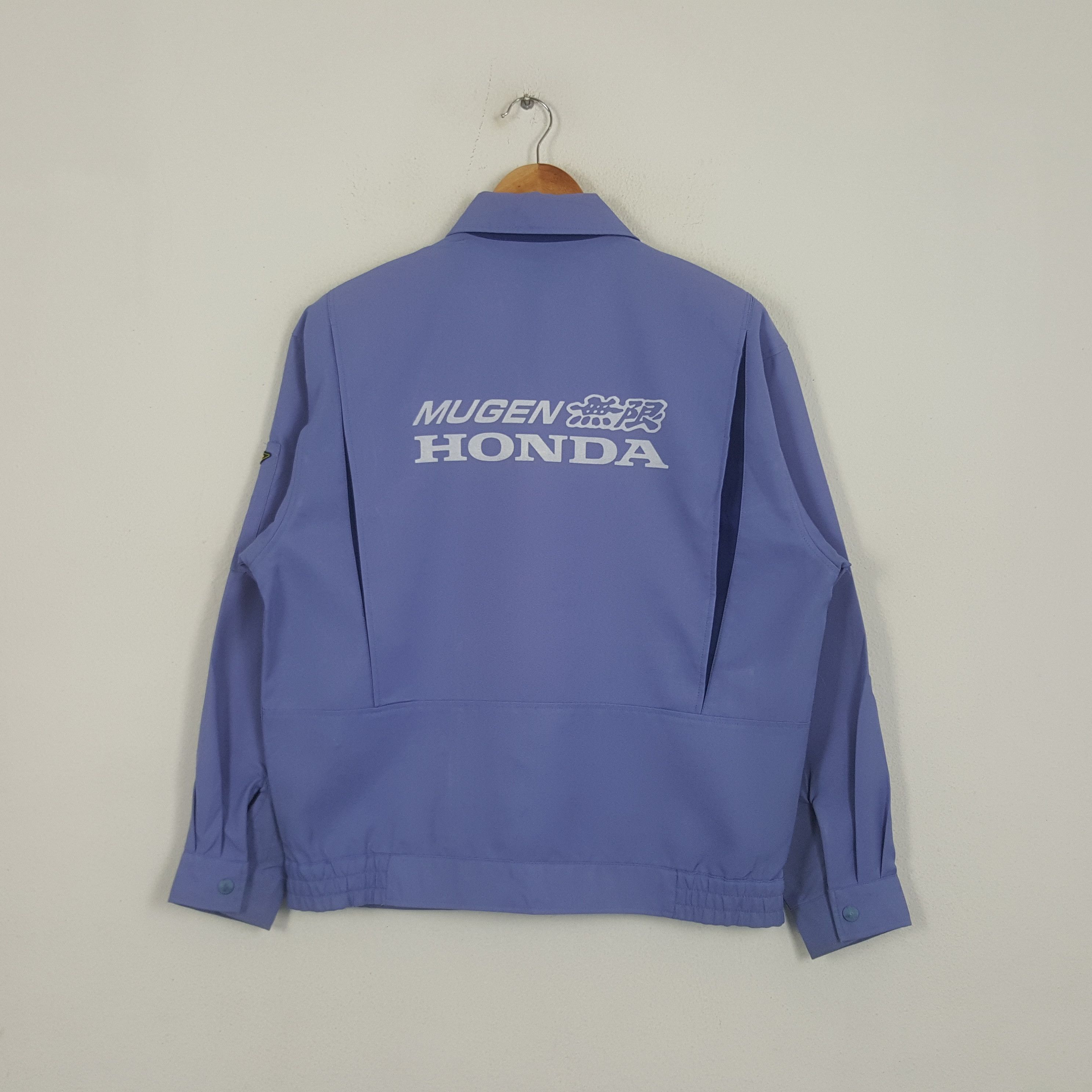 Honda × Japanese Brand × Vintage Vintage Mugen Honda Japanese Racing Team Custom Art Jacket Size US M / EU 48-50 / 2 - 1 Thumbnail