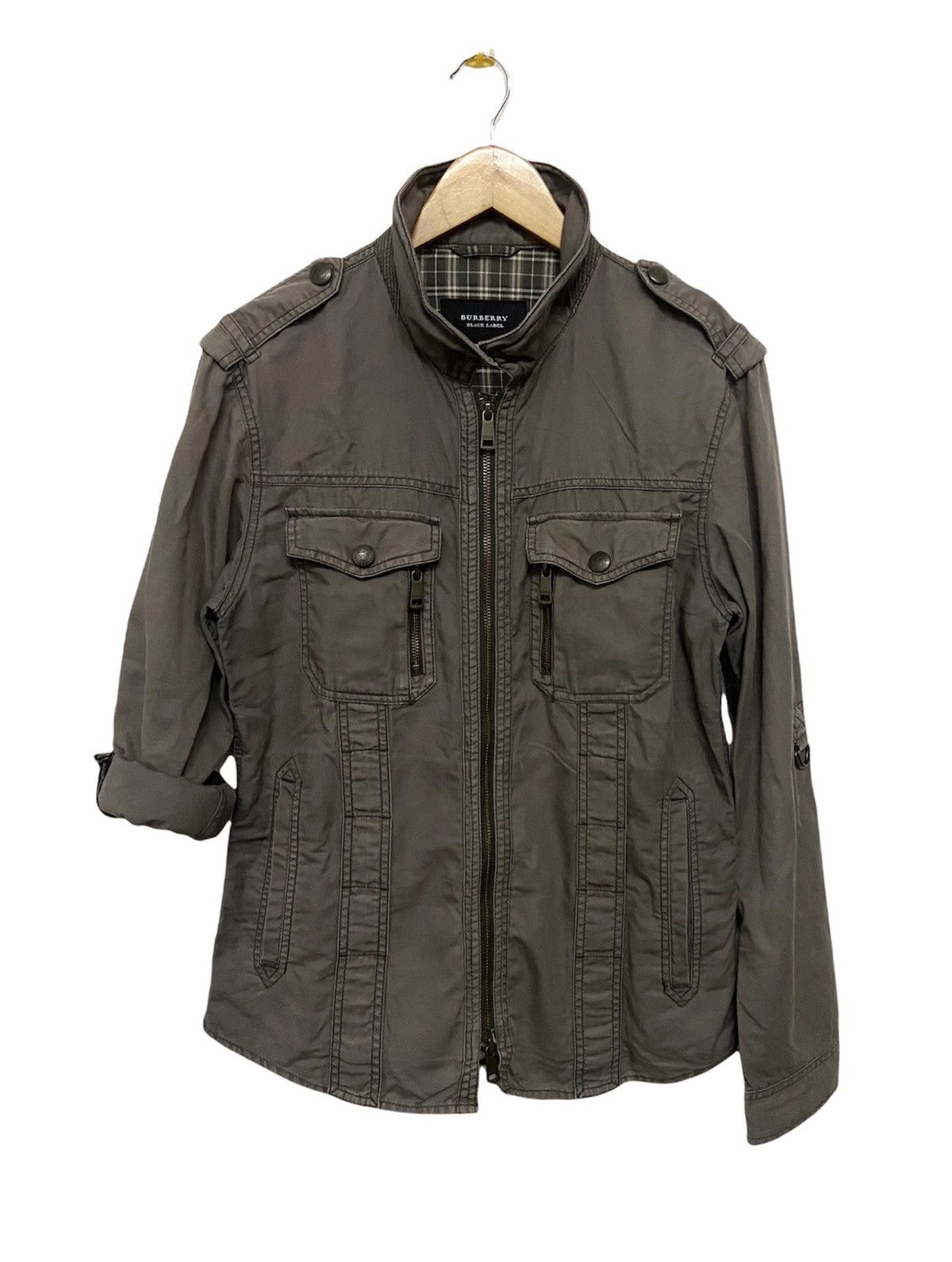 Burberry Burberry Black Label napoleon Carved Button jacket Size US M / EU 48-50 / 2 - 1 Thumbnail