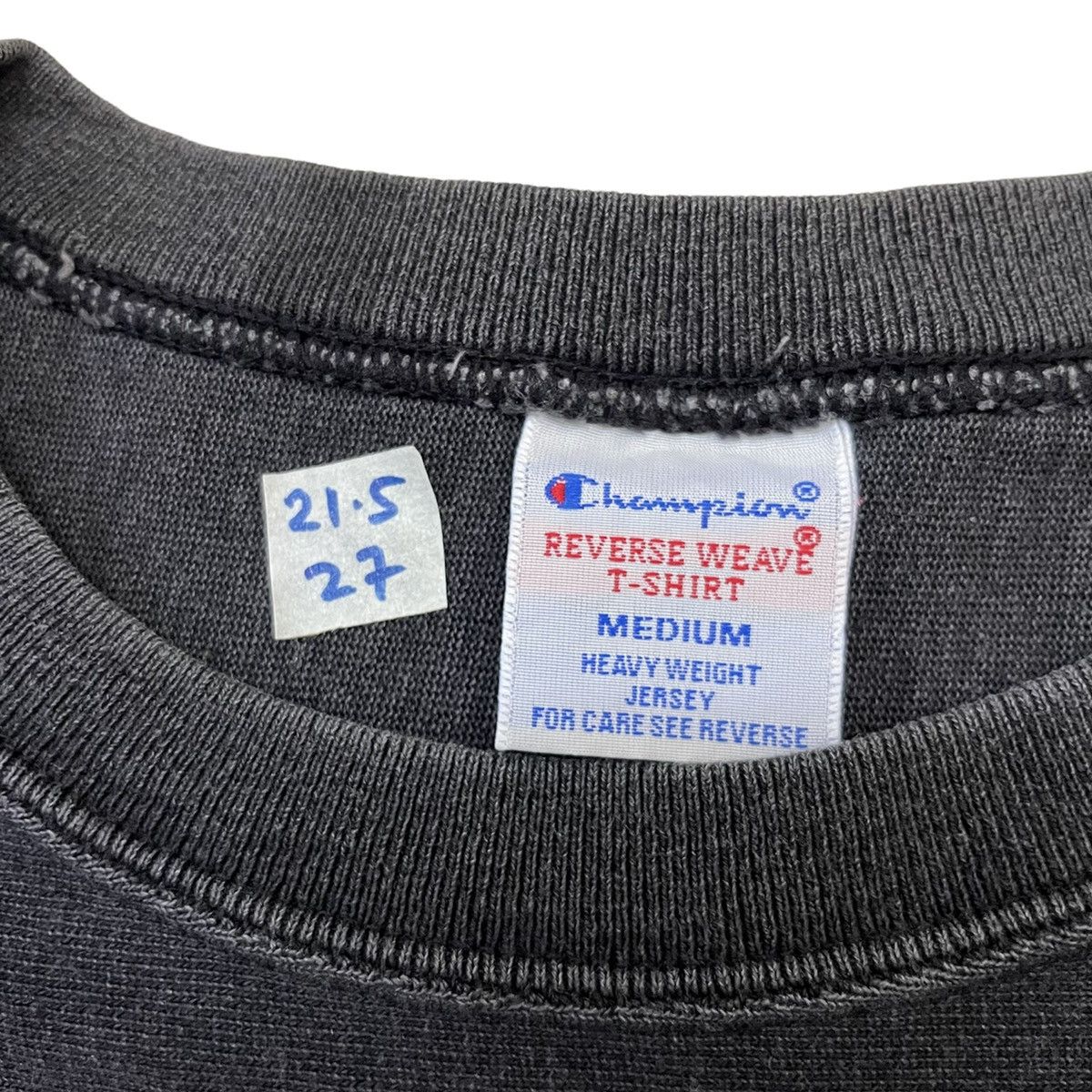 Champion × Vintage Vintage 90s Champion Reverse Weave Basic T Shirt Size US M / EU 48-50 / 2 - 6 Thumbnail