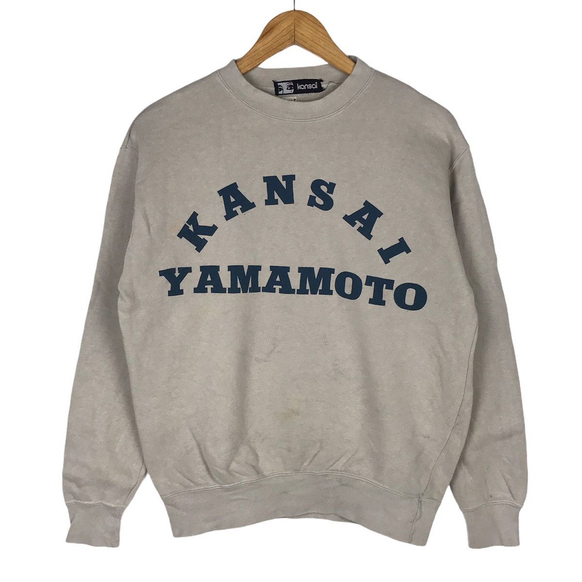 Designer × Kansai Yamamoto 🔥BEST OFFER🔥 Vintage 90s KANSAI YAMAMOTO EYE Crewneck Size US M / EU 48-50 / 2 - 1 Thumbnail