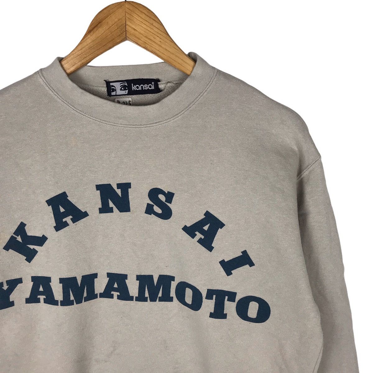 Designer × Kansai Yamamoto 🔥BEST OFFER🔥 Vintage 90s KANSAI YAMAMOTO EYE Crewneck Size US M / EU 48-50 / 2 - 3 Thumbnail