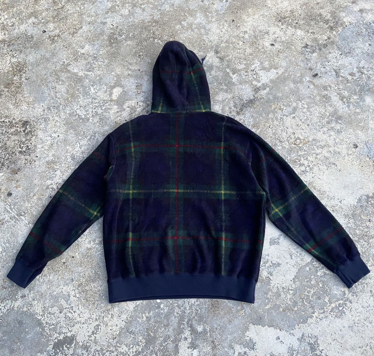 Polo Ralph Lauren Final Calling ❌❌Vintage 90's Polo Ralph Lauren Tartan Hoodie Size US L / EU 52-54 / 3 - 3 Thumbnail