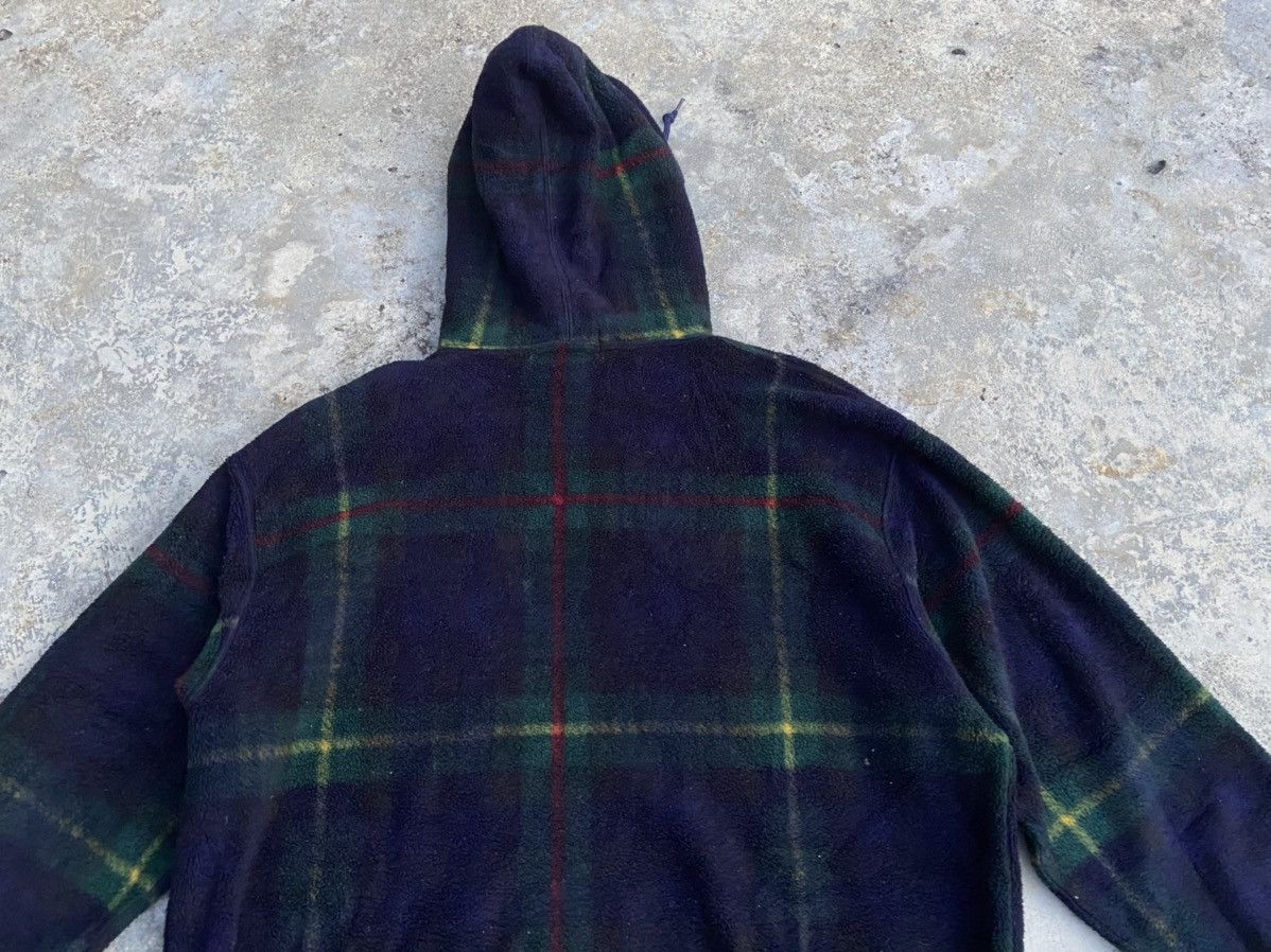 Polo Ralph Lauren Final Calling ❌❌Vintage 90's Polo Ralph Lauren Tartan Hoodie Size US L / EU 52-54 / 3 - 5 Thumbnail