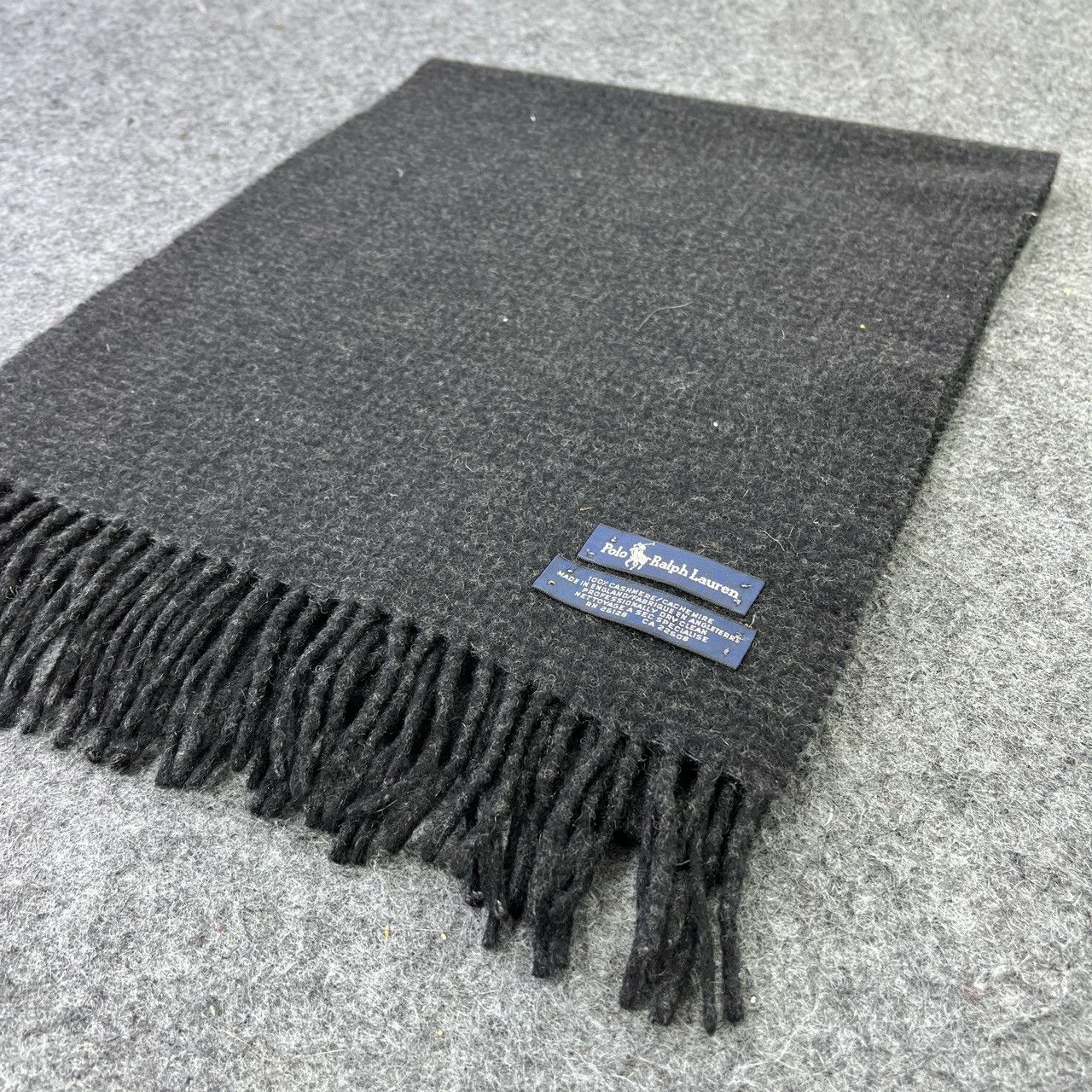 Polo Ralph Lauren Polo Ralph Lauren Cashmere Scarf / Muffler / Neckwear T544 Size ONE SIZE - 4 Thumbnail