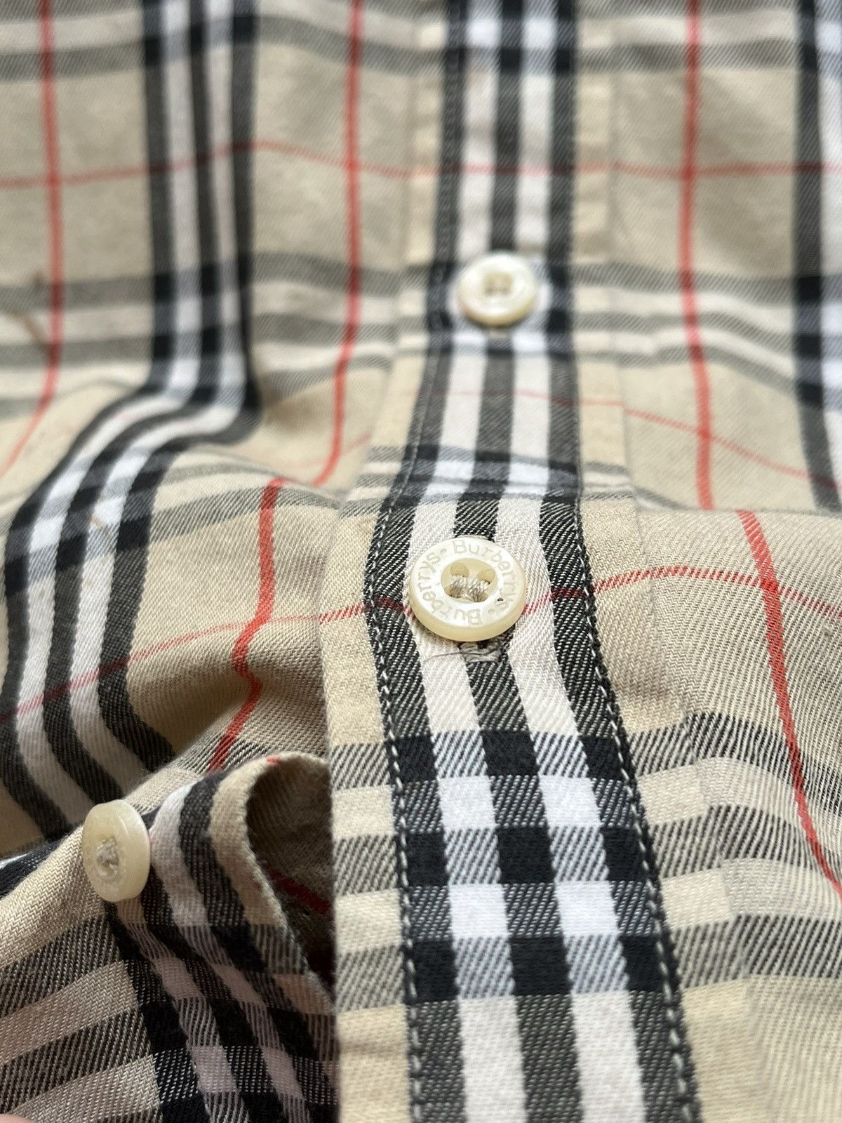 Burberry Vintage Burberry / Burberrys nova check shirt Size US M / EU 48-50 / 2 - 10 Thumbnail