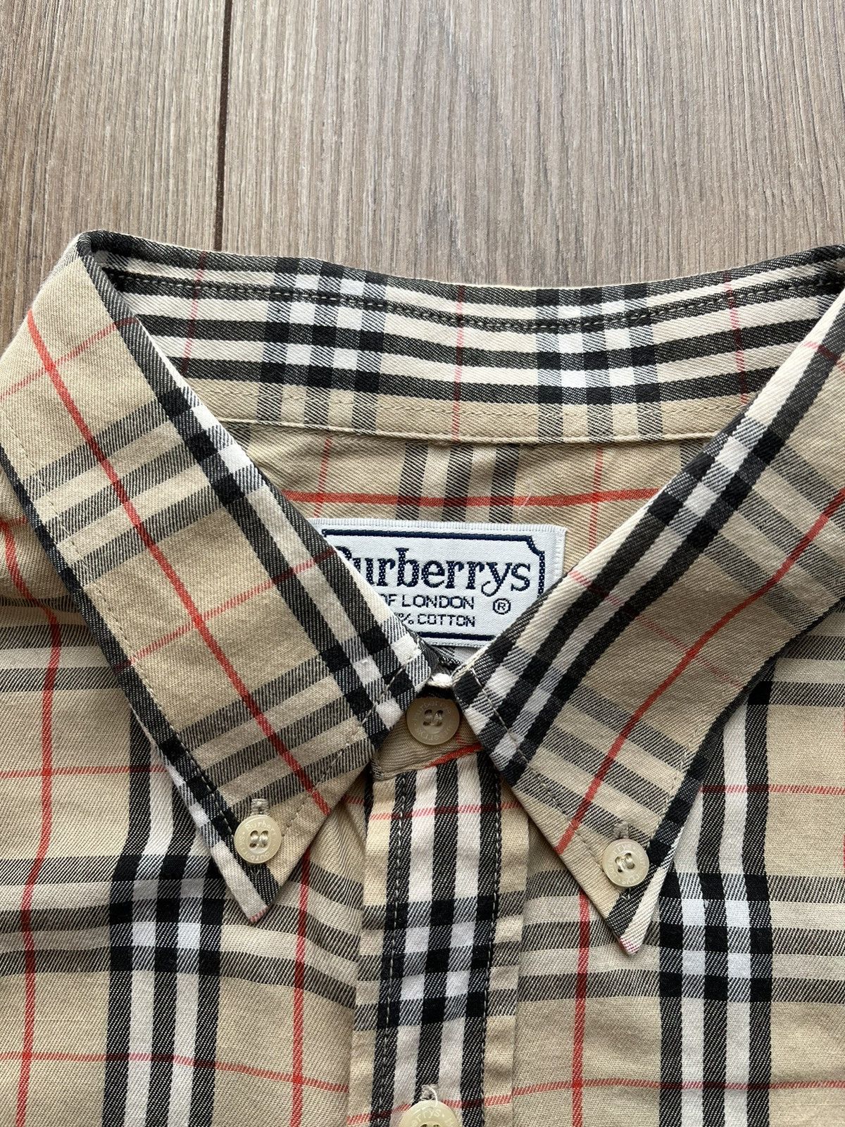 Burberry Vintage Burberry / Burberrys nova check shirt Size US M / EU 48-50 / 2 - 6 Thumbnail