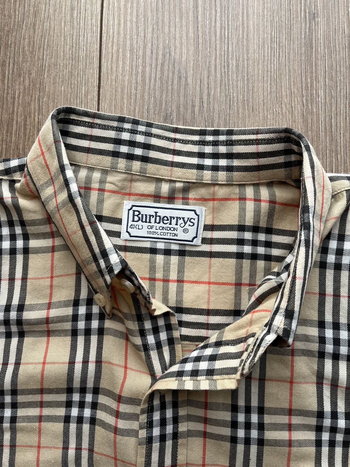 Burberry Vintage Burberry / Burberrys nova check shirt Size US M / EU 48-50 / 2 - 7 Thumbnail