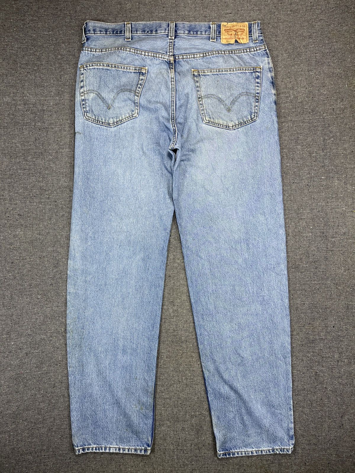 Levi's Vintage Levis 550 Faded Wash Jeans - J212 Size US 41 - 2 Thumbnail