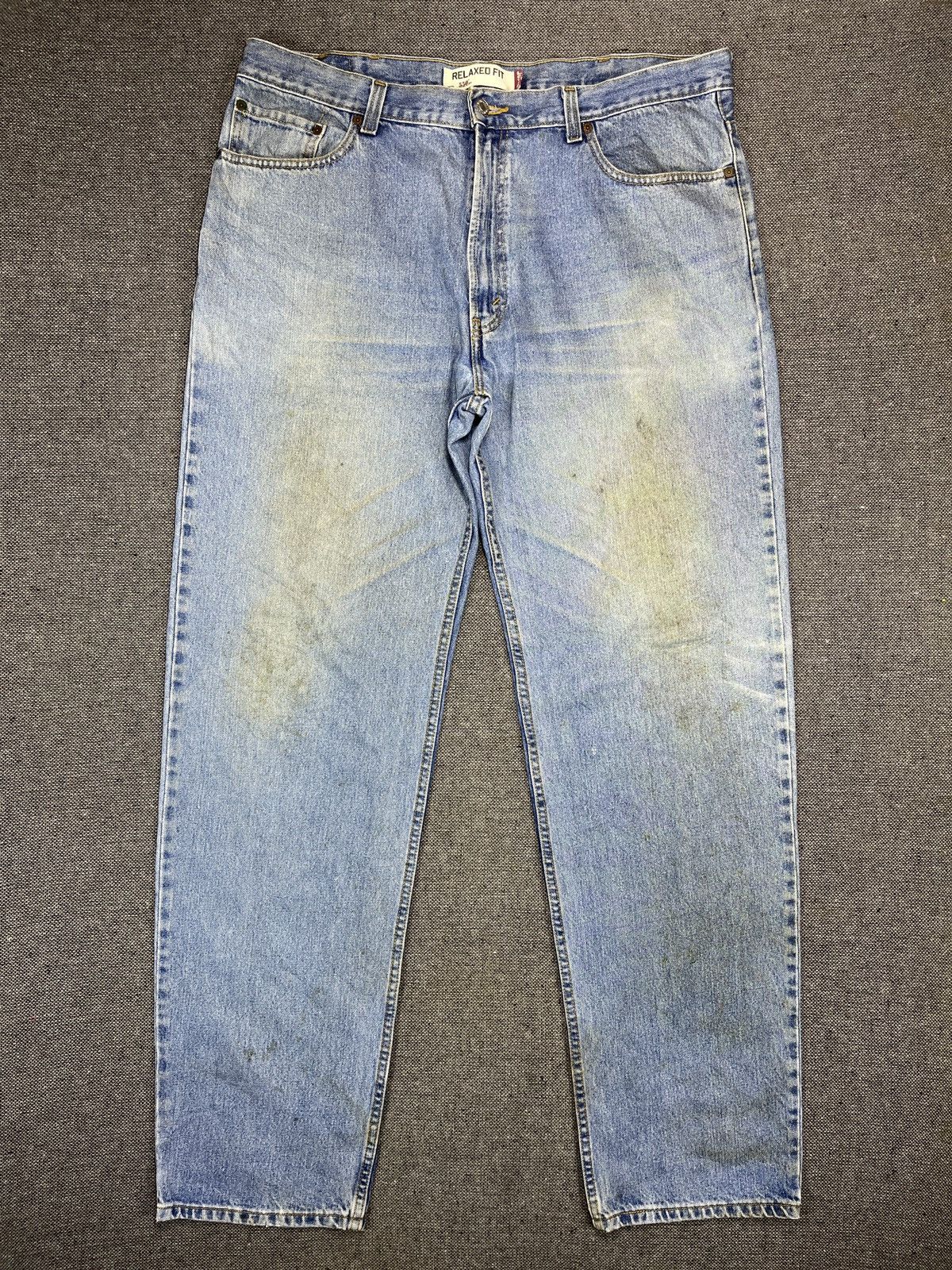 Levi's Vintage Levis 550 Faded Wash Jeans - J212 Size US 41 - 1 Thumbnail