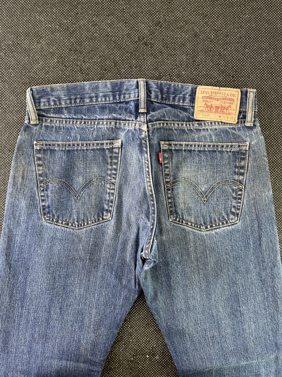 Levi's × Vintage Vintage Levis 514 Rusty Wash Jeans - J148 Size US 34 / EU 50 - 4 Thumbnail