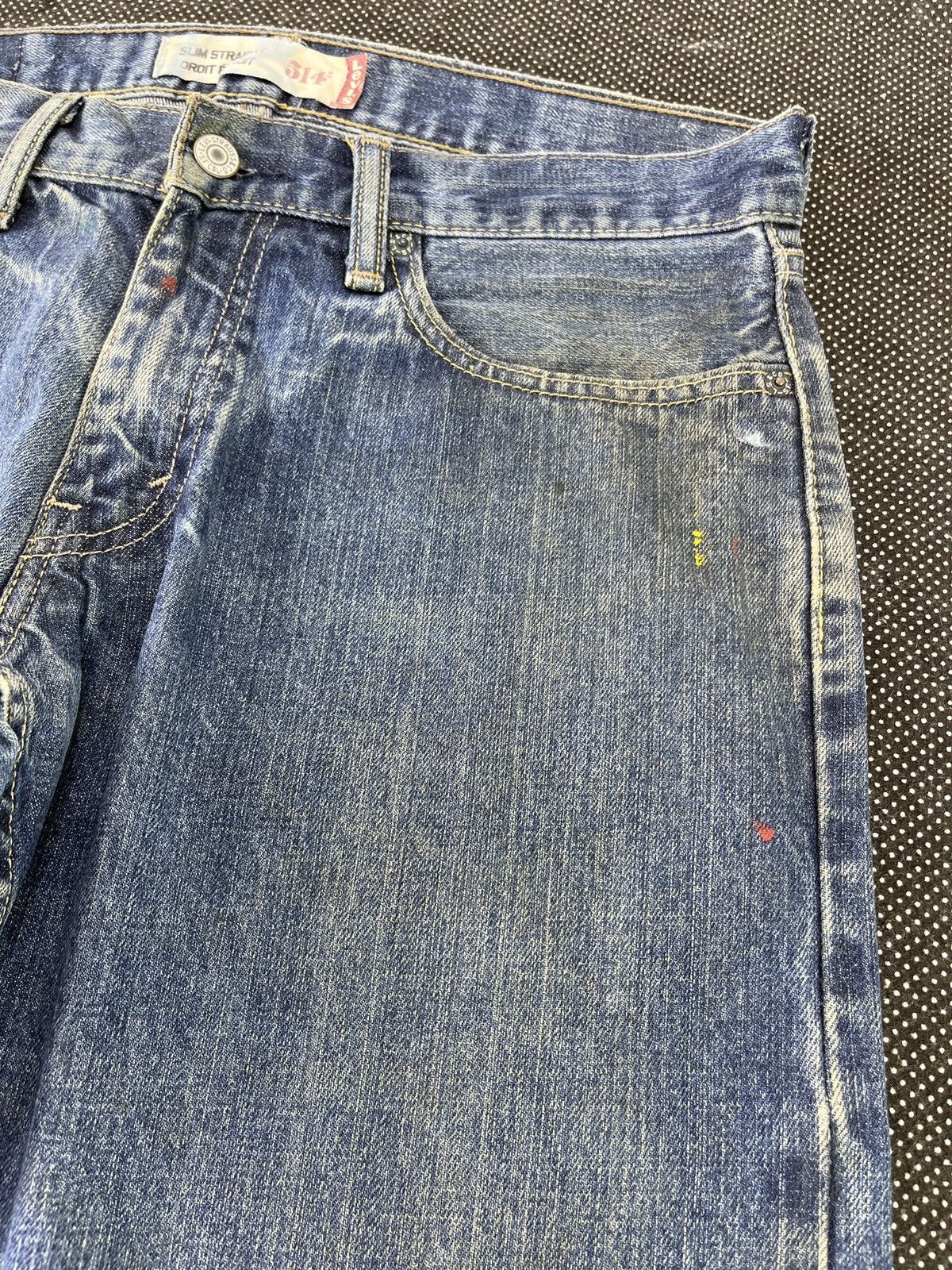 Levi's × Vintage Vintage Levis 514 Rusty Wash Jeans - J148 Size US 34 / EU 50 - 5 Thumbnail