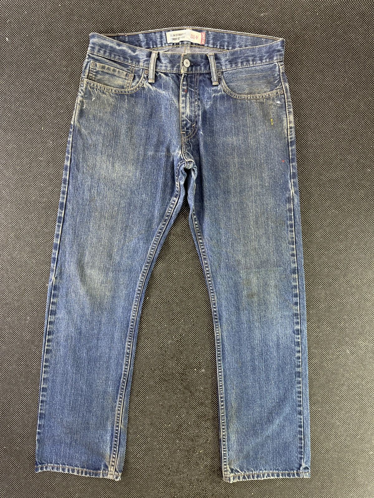 Levi's × Vintage Vintage Levis 514 Rusty Wash Jeans - J148 Size US 34 / EU 50 - 1 Thumbnail