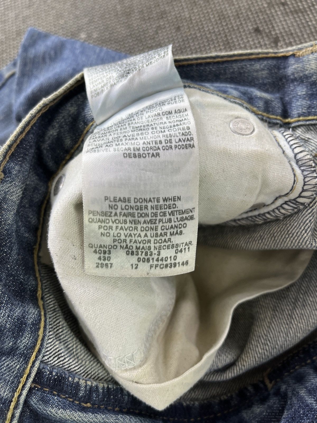 Levi's × Vintage Vintage Levis 514 Rusty Wash Jeans - J148 Size US 34 / EU 50 - 9 Thumbnail
