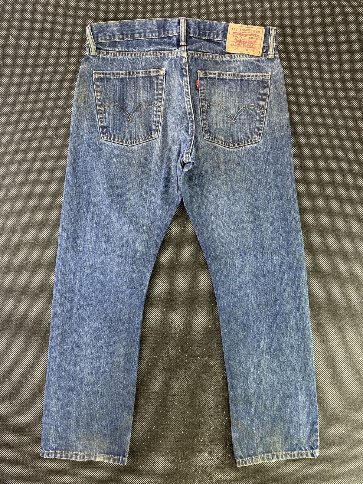 Levi's × Vintage Vintage Levis 514 Rusty Wash Jeans - J148 Size US 34 / EU 50 - 2 Thumbnail