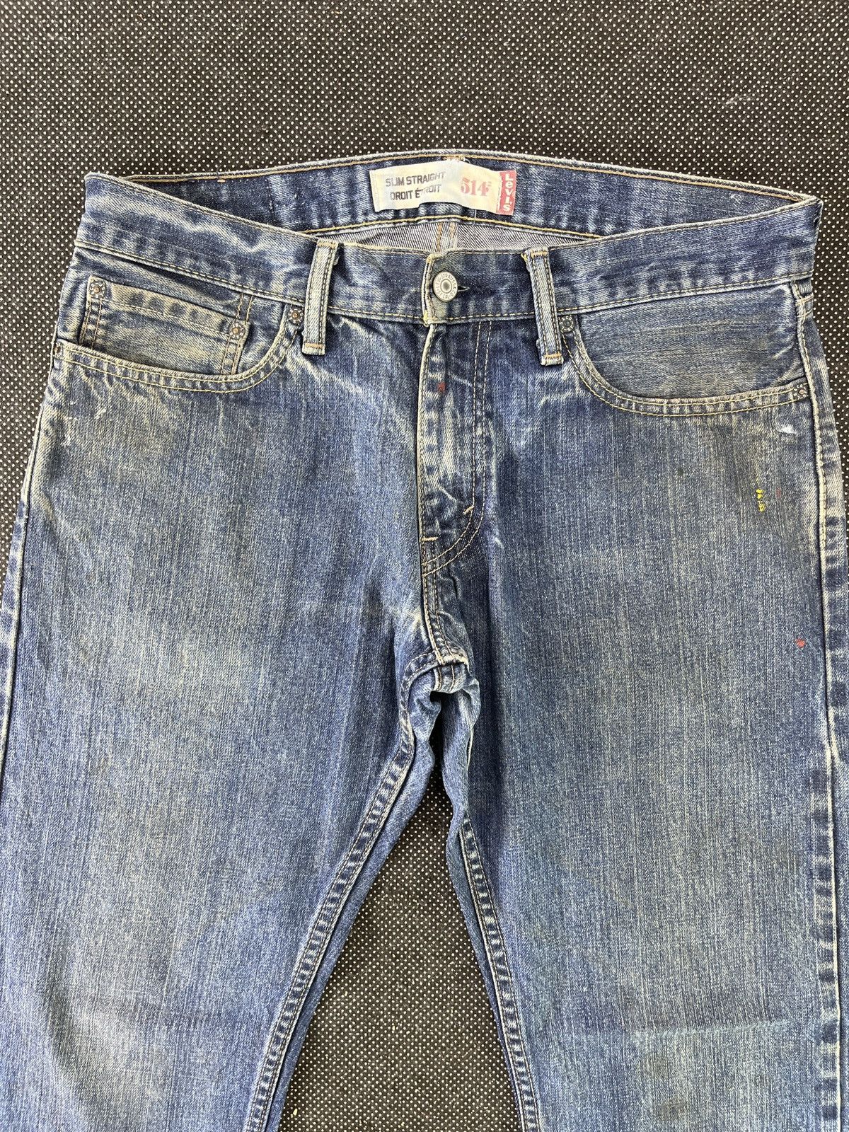 Levi's × Vintage Vintage Levis 514 Rusty Wash Jeans - J148 Size US 34 / EU 50 - 3 Thumbnail