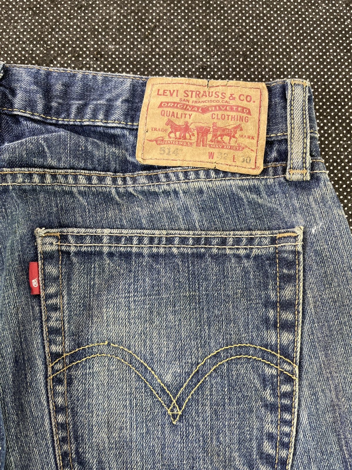 Levi's × Vintage Vintage Levis 514 Rusty Wash Jeans - J148 Size US 34 / EU 50 - 11 Thumbnail