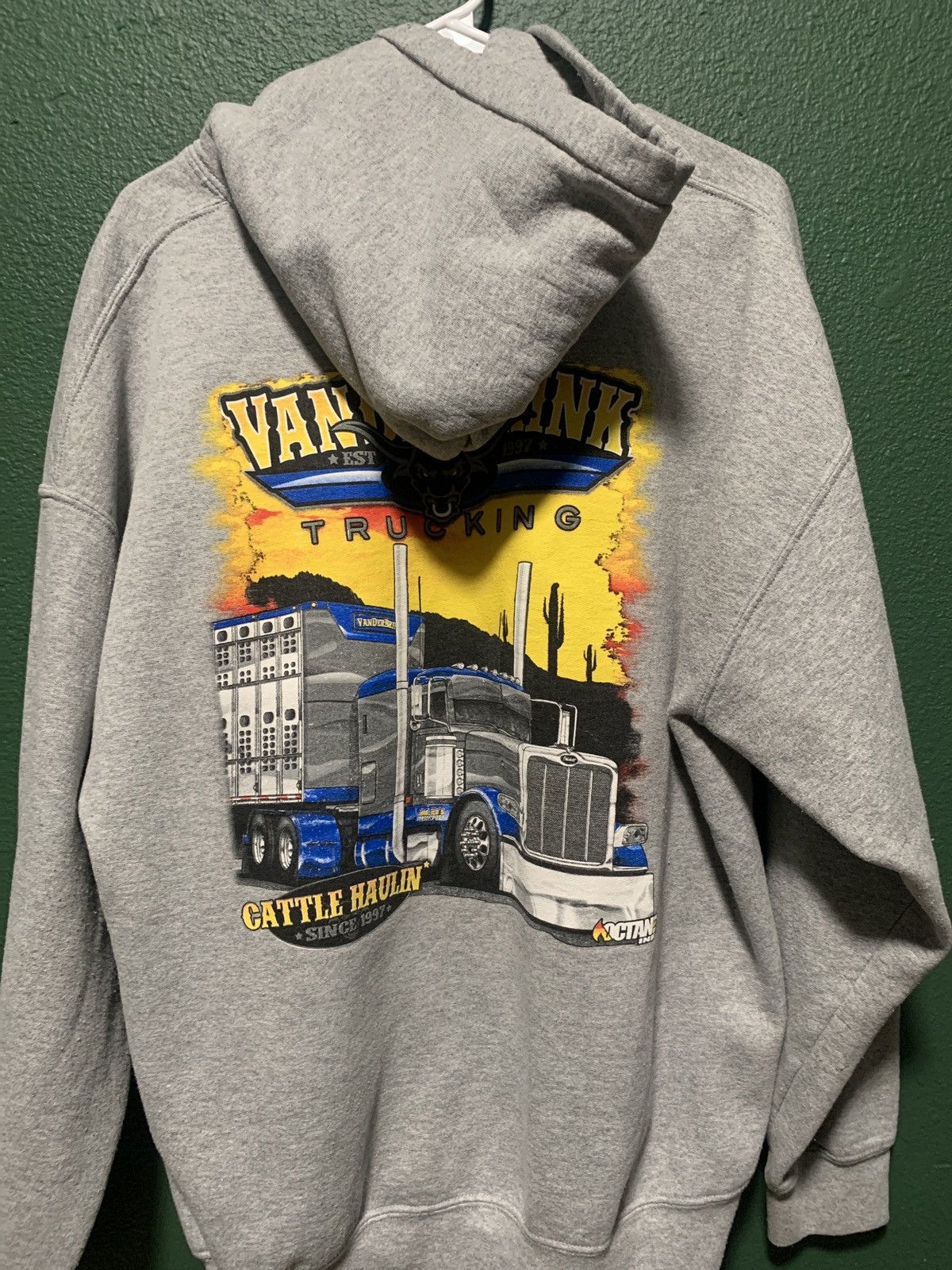 Vintage Vintage Y2K Vanderbrink truck hoodie Size US XL / EU 56 / 4 - 2 Thumbnail