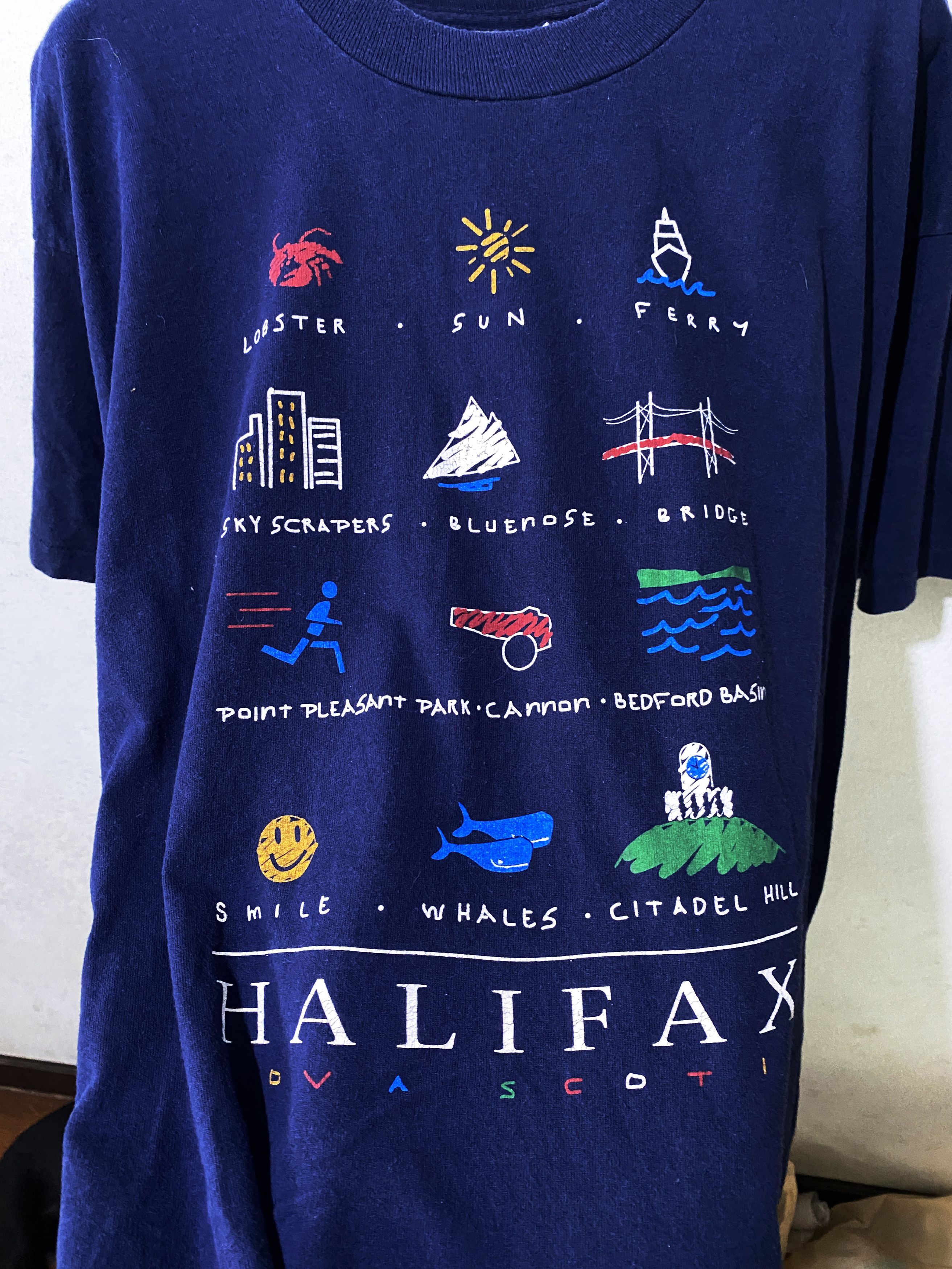 Vintage Vintage 90s Halifax Canada Shirt Size US L / EU 52-54 / 3 - 2 Thumbnail