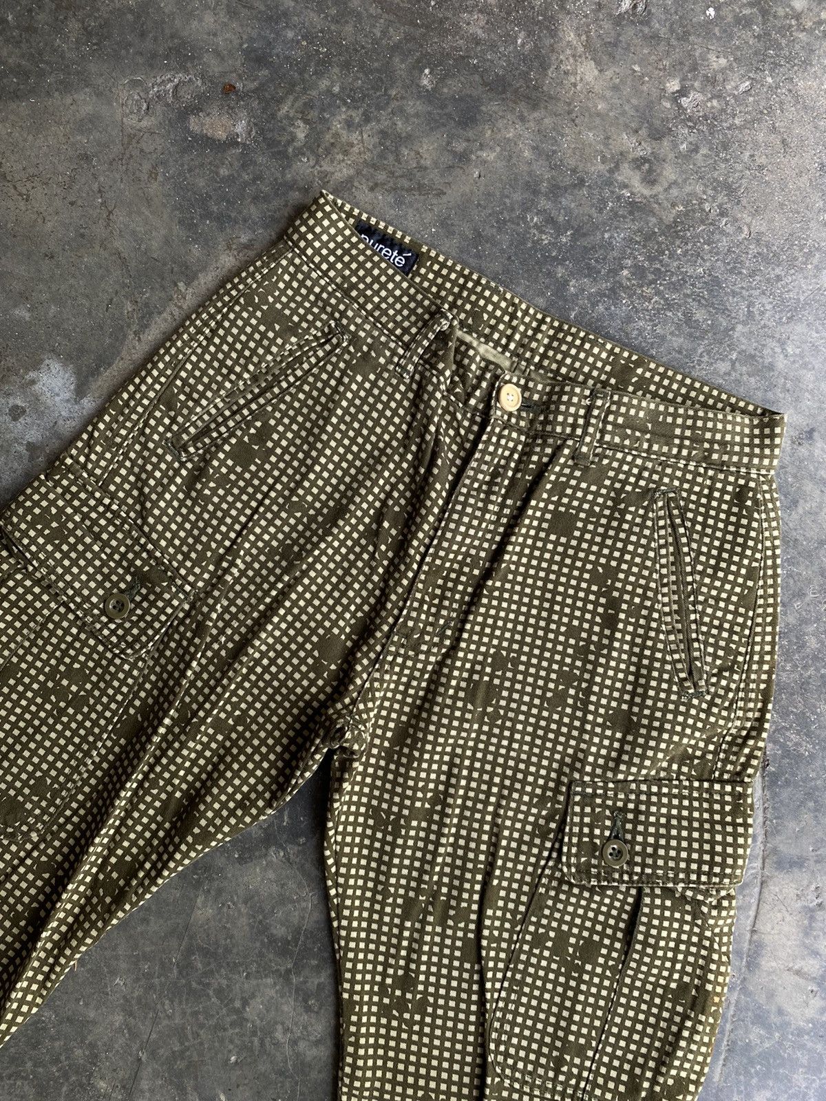 Japanese Brand Purete Cargo Pants Size US 28 / EU 44 - 3 Thumbnail
