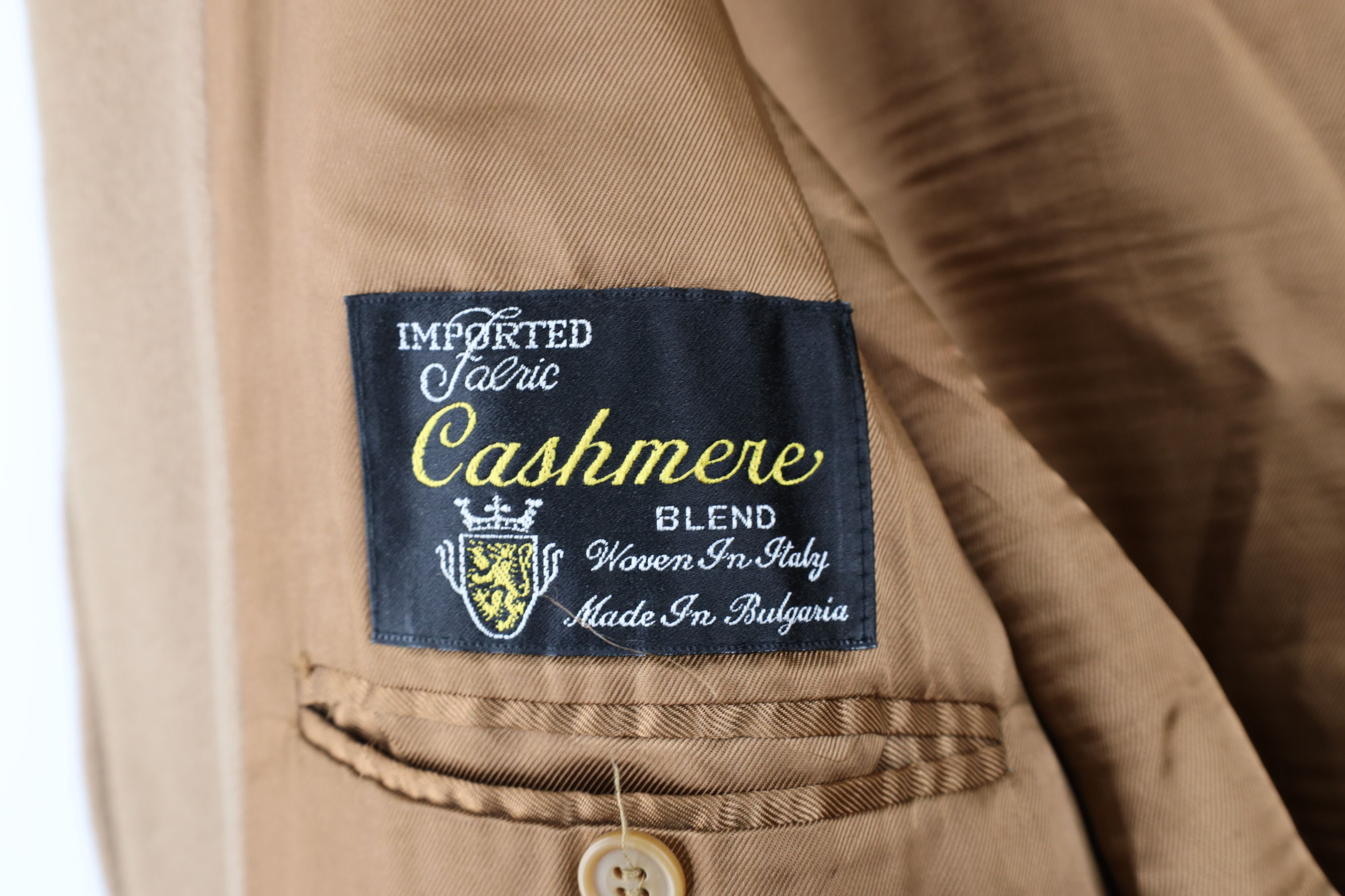 Vintage Vintage 90s Streetwear Long Wool Blend Bomber Jacket Brown Size US XL / EU 56 / 4 - 7 Thumbnail
