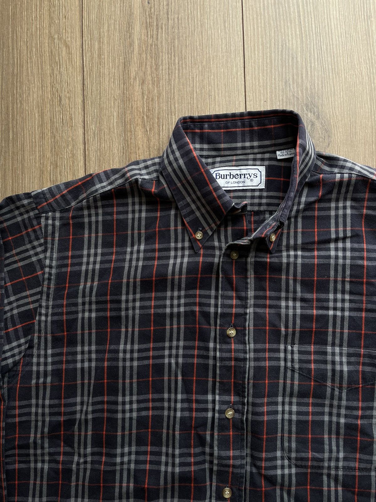 Burberry Rare vintage Burberry / Burberrys nova check shirt Size US L / EU 52-54 / 3 - 7 Thumbnail