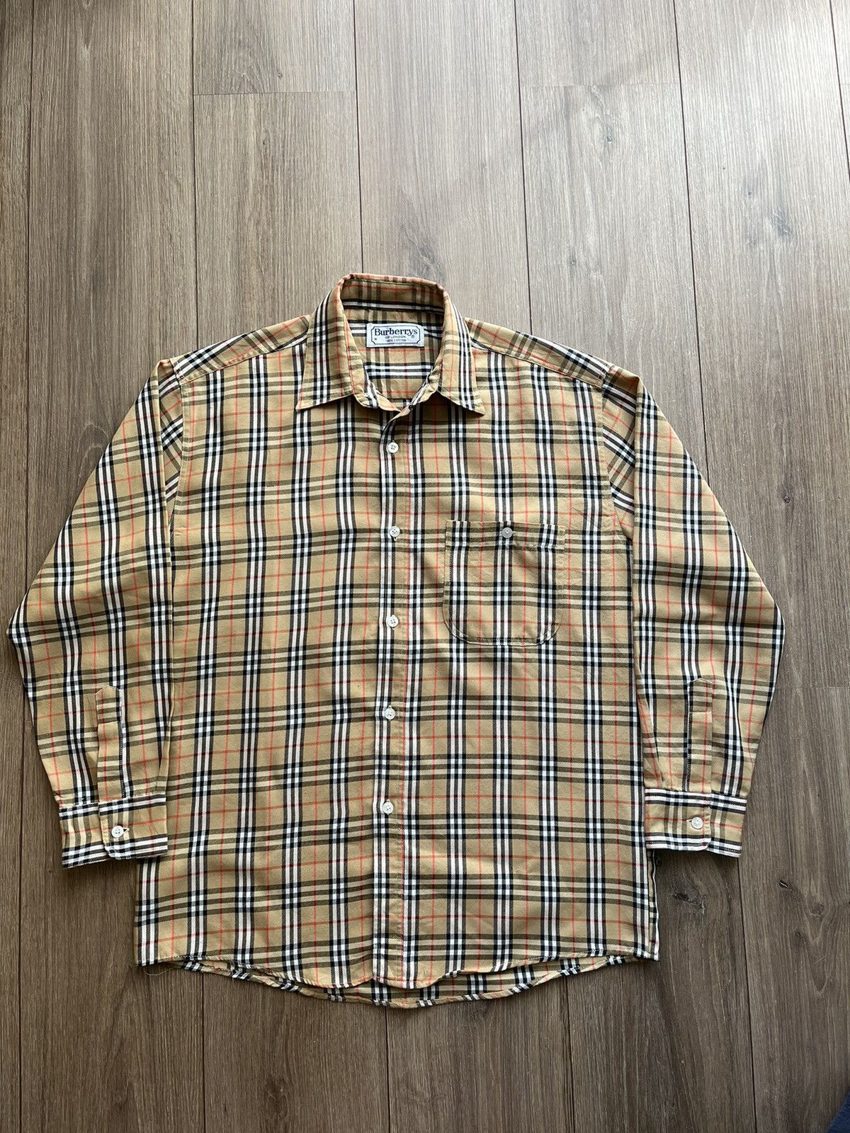Burberry Classic vintage Burberry / Burberrys nova check check Size US M / EU 48-50 / 2 - 1 Thumbnail