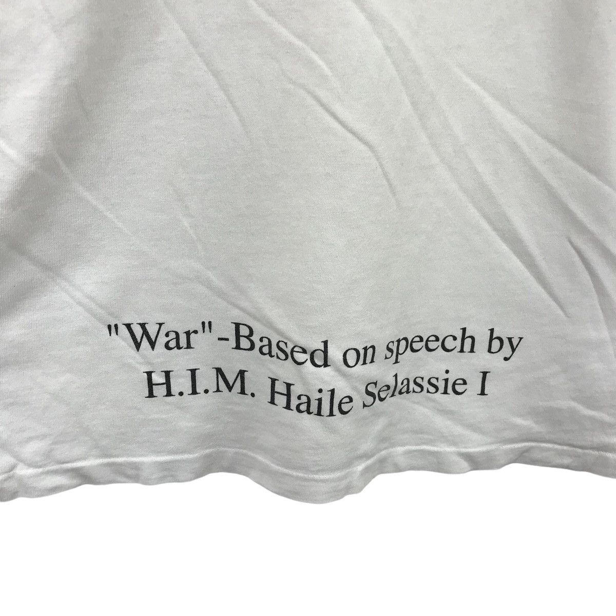 Octopus Vintage PHILOSOPHY OF WAR H.I.M. Haile Sultan T-Shirts Size US L / EU 52-54 / 3 - 8 Thumbnail