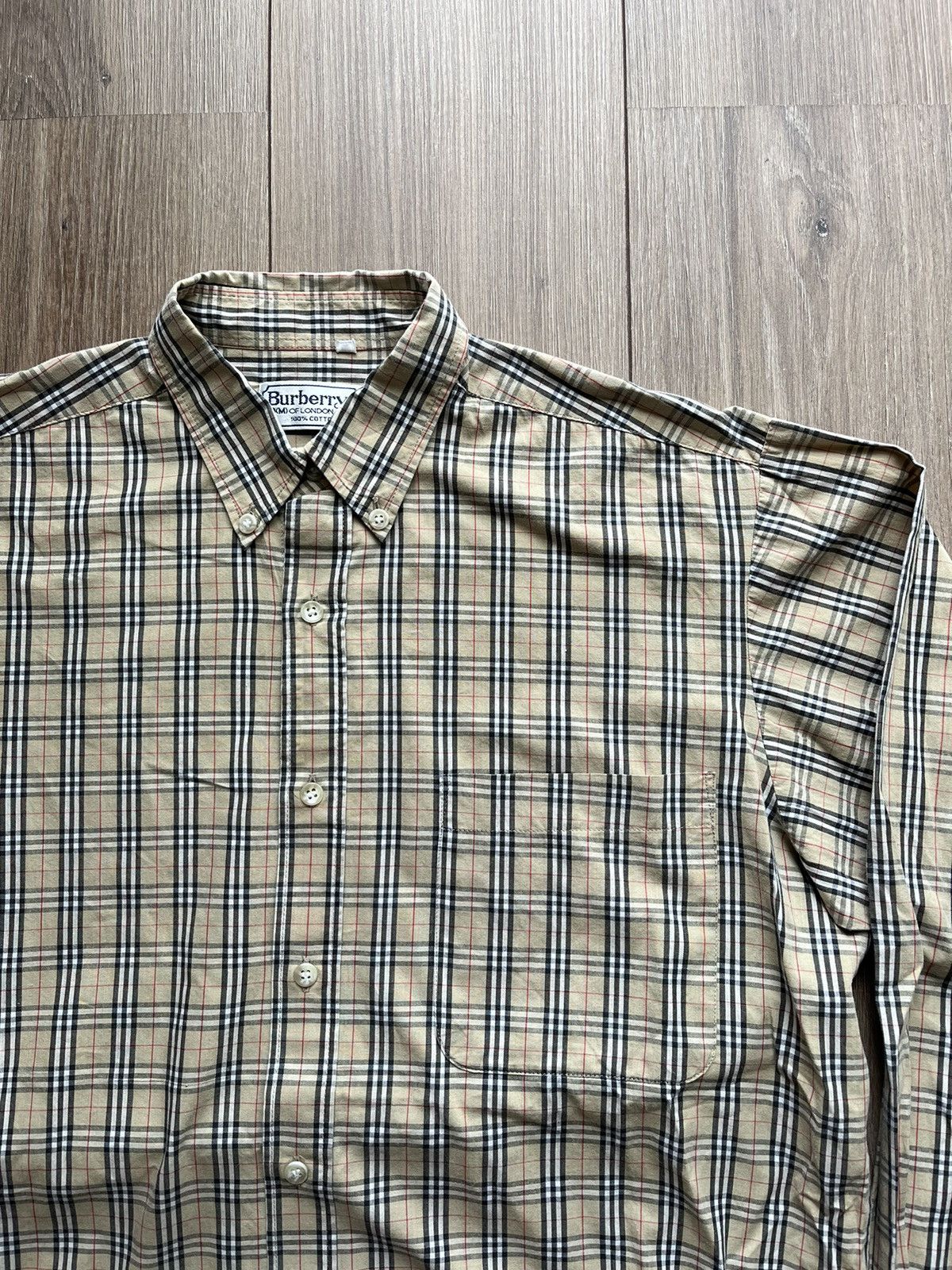 Burberry Classic vintage Burberry / Burberrys nova check shirt Size US M / EU 48-50 / 2 - 3 Thumbnail