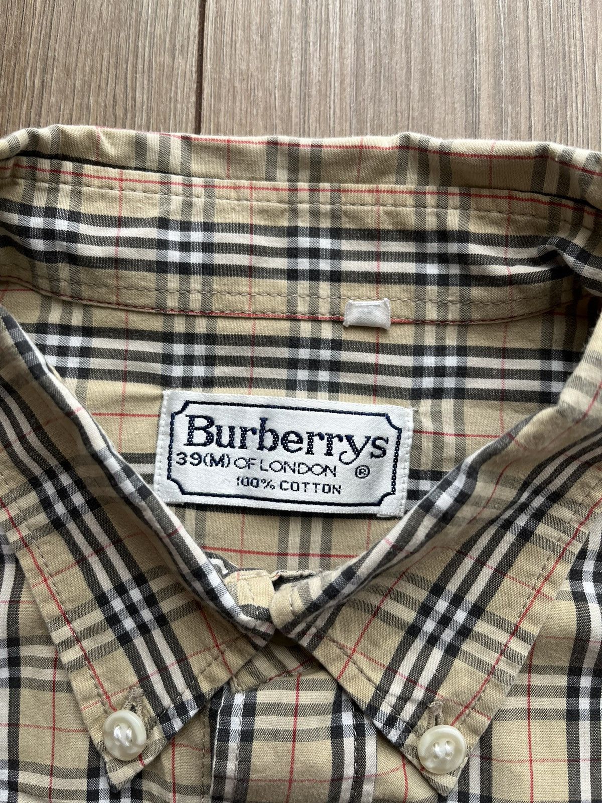 Burberry Classic vintage Burberry / Burberrys nova check shirt Size US M / EU 48-50 / 2 - 4 Thumbnail