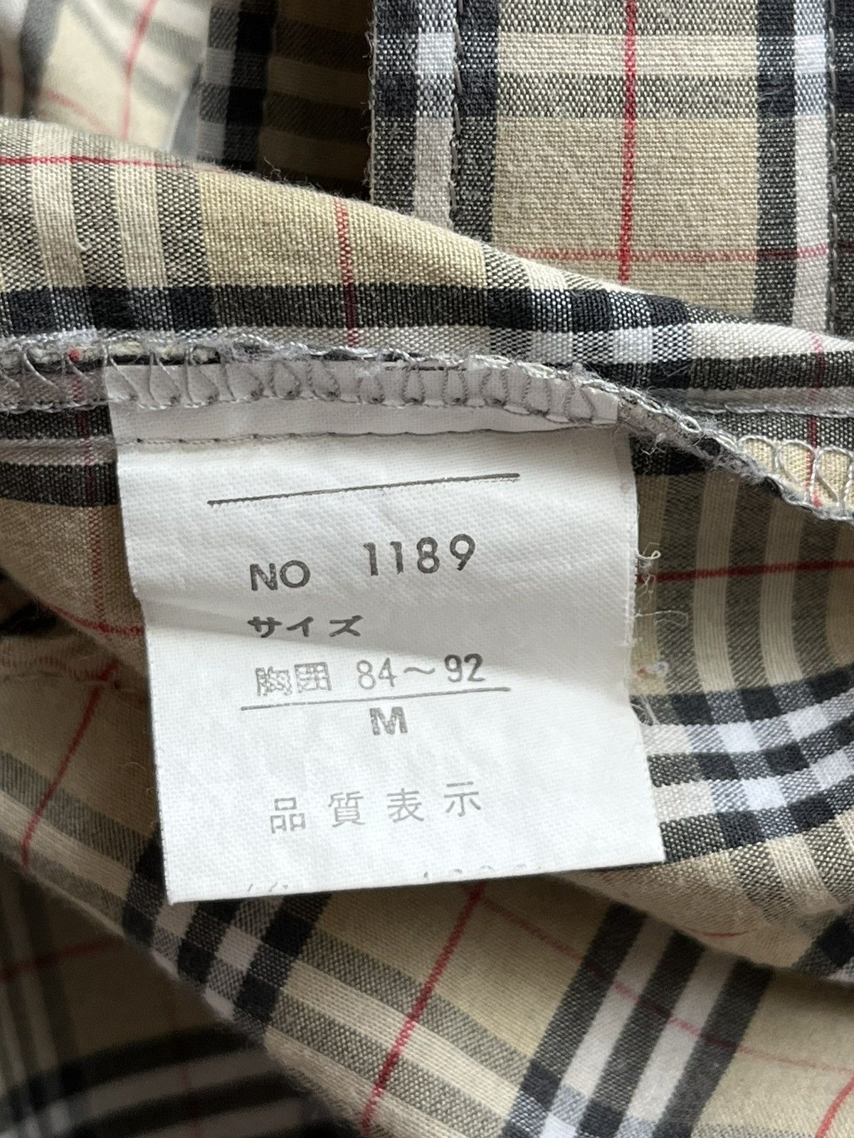Burberry Classic vintage Burberry / Burberrys nova check shirt Size US M / EU 48-50 / 2 - 6 Thumbnail
