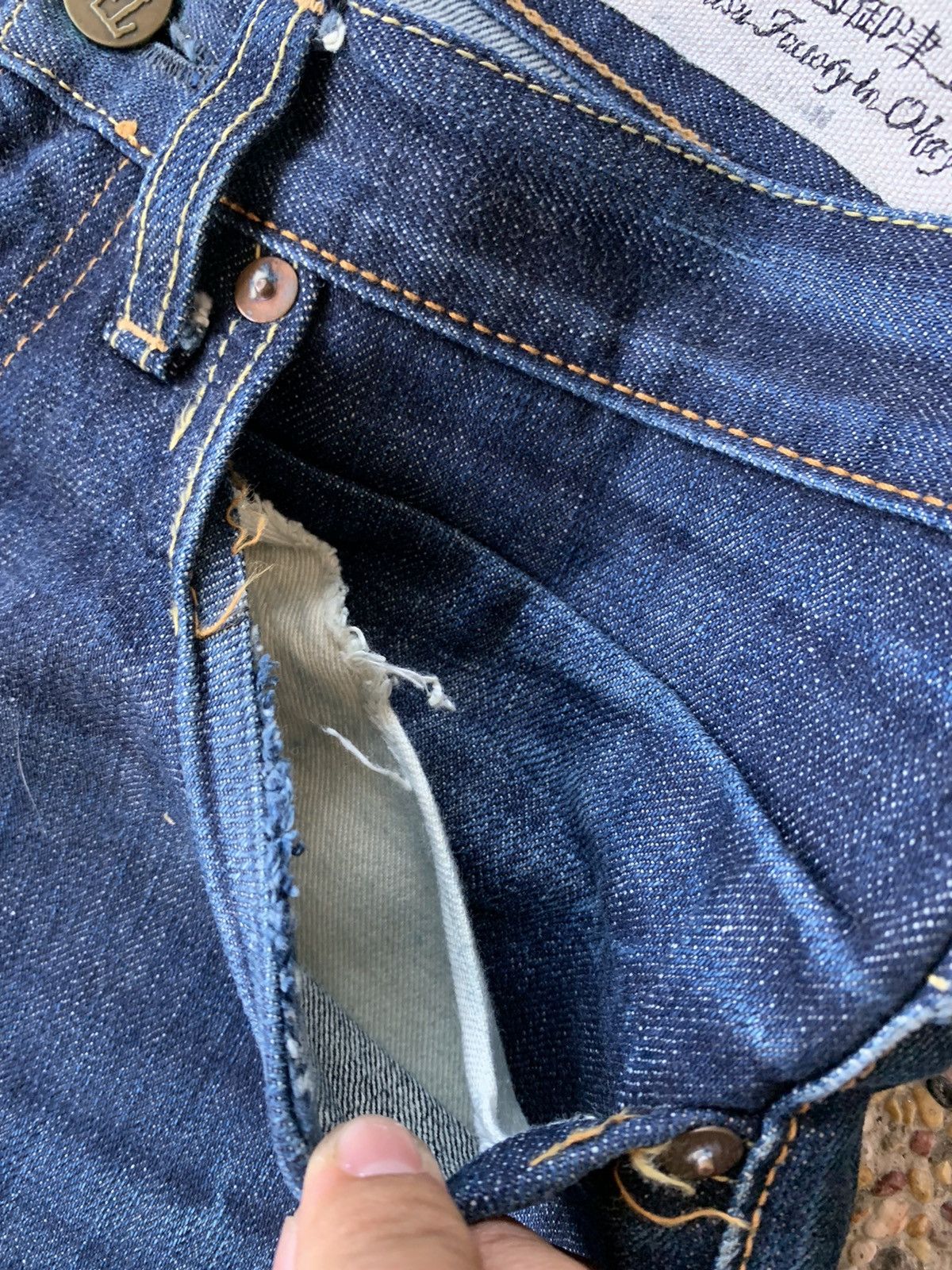 Japanese Brand × Kapital KAPITAL JAPANESE BRAND JEANS Size US 31 - 15 Thumbnail