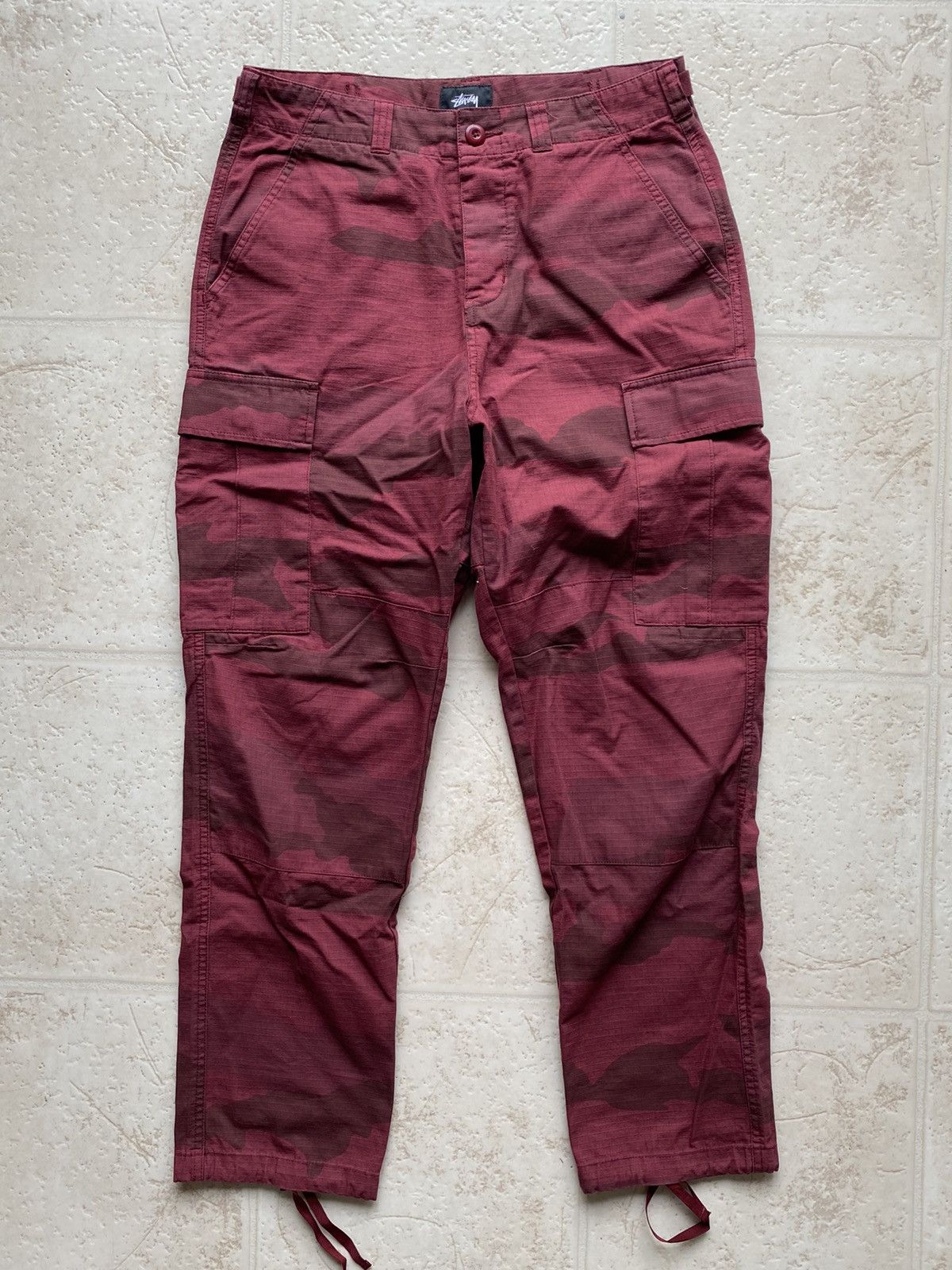Stussy Camo Pants | Grailed