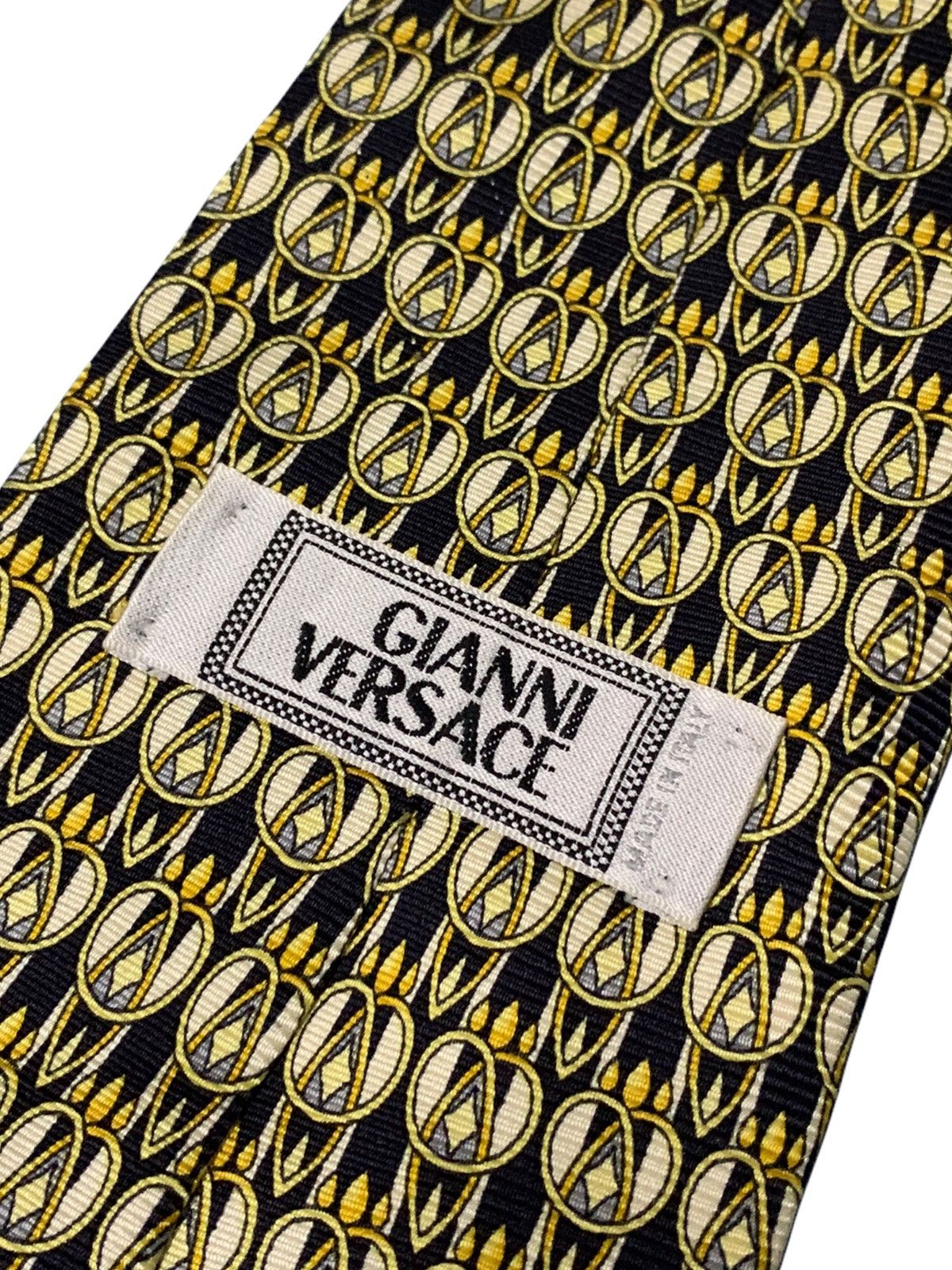 Gianni Valentino × Versace Gianni Versace Tie Silk Vintage Size ONE SIZE - 5 Thumbnail