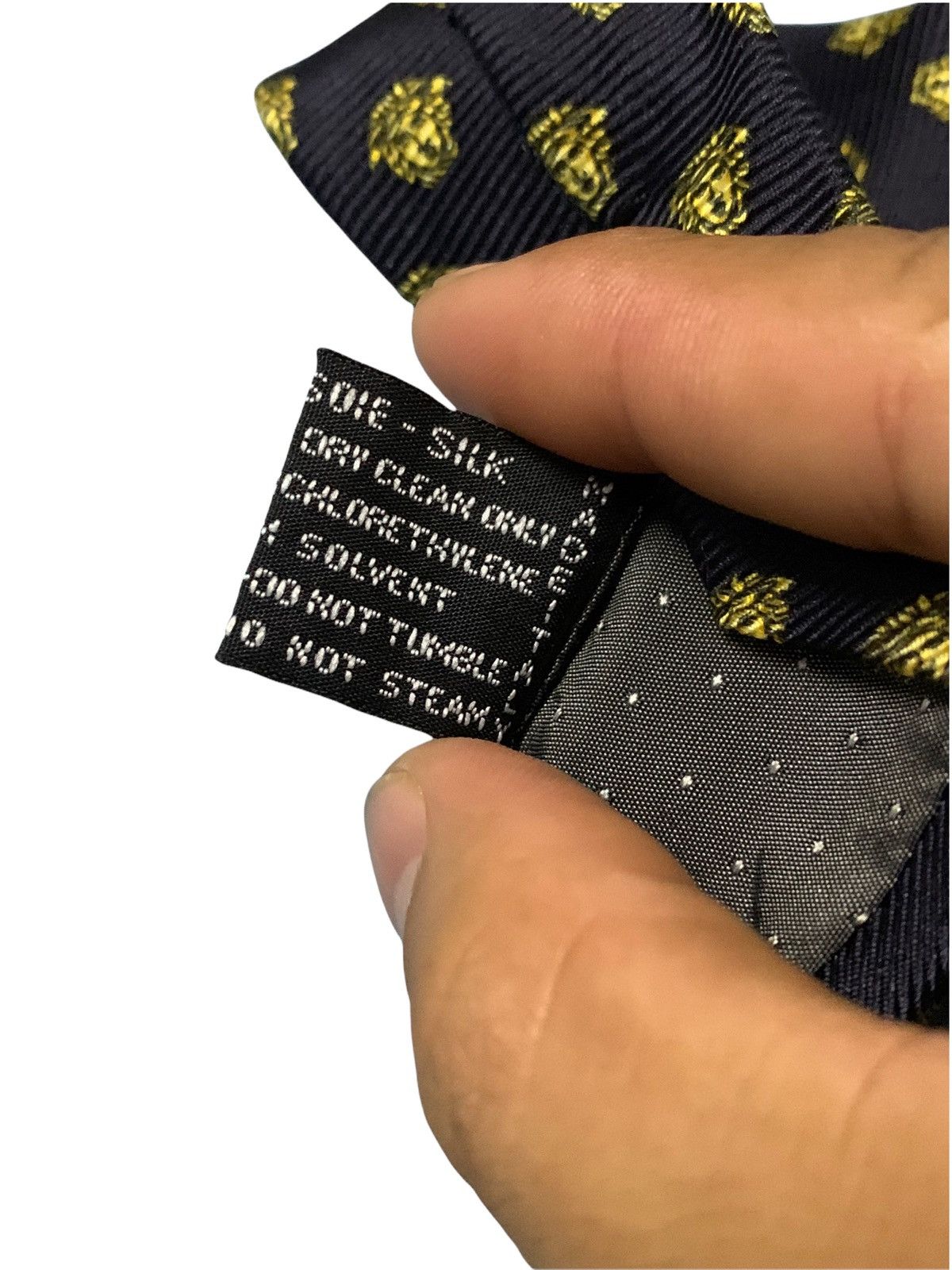 Gianni Valentino × Versace Gianni Versace Tie Silk Vintage Size ONE SIZE - 7 Thumbnail